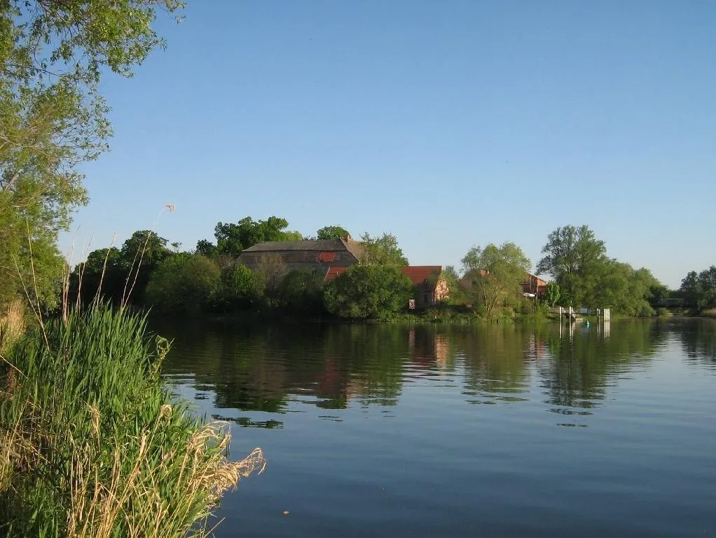 Photo showing: die Havel bei Milo, Gem. Havelaue (Brandenburg, Germany)