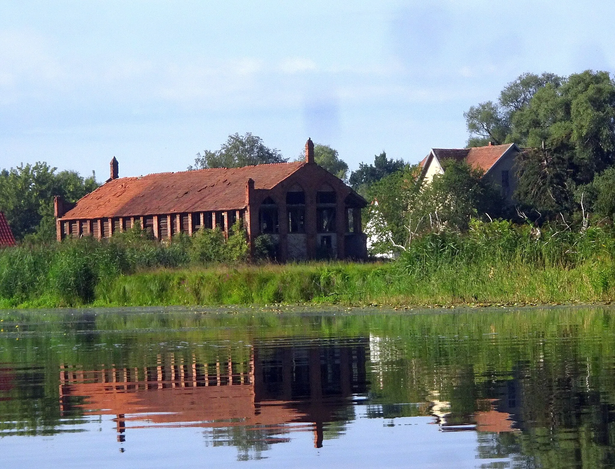 Photo showing: Milow, denkmalgeschützte Ziegeleischeune