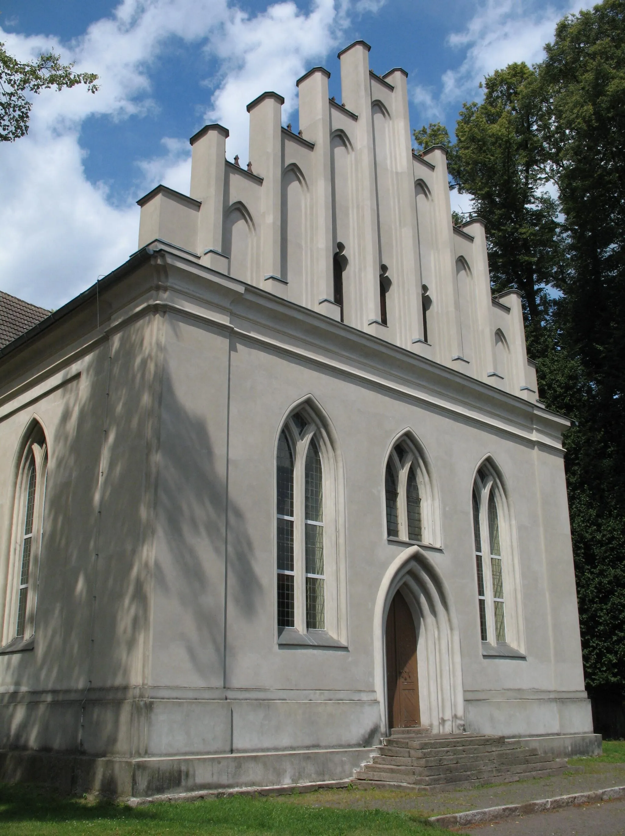 Photo showing: South-eastern view of Church in Joachimsthal in Brandenburg, Germany