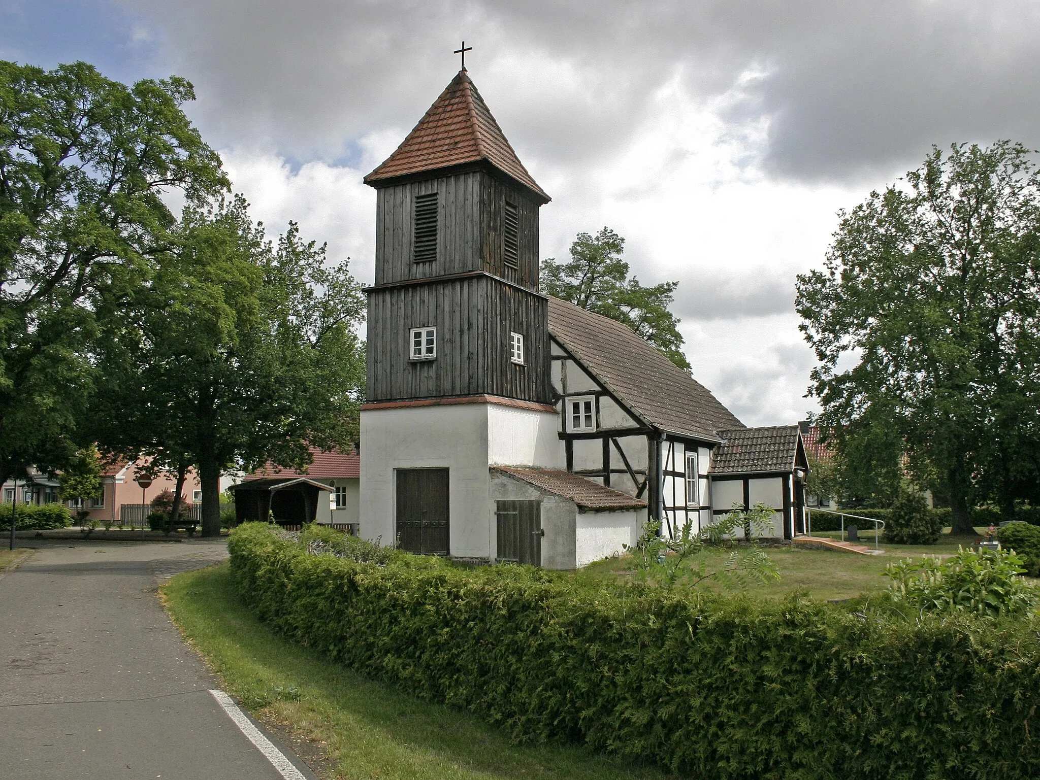 Photo showing: Dorfkirche in Sietzing, Gemeinde Letschin, Landkreis Märkisch Oderland.