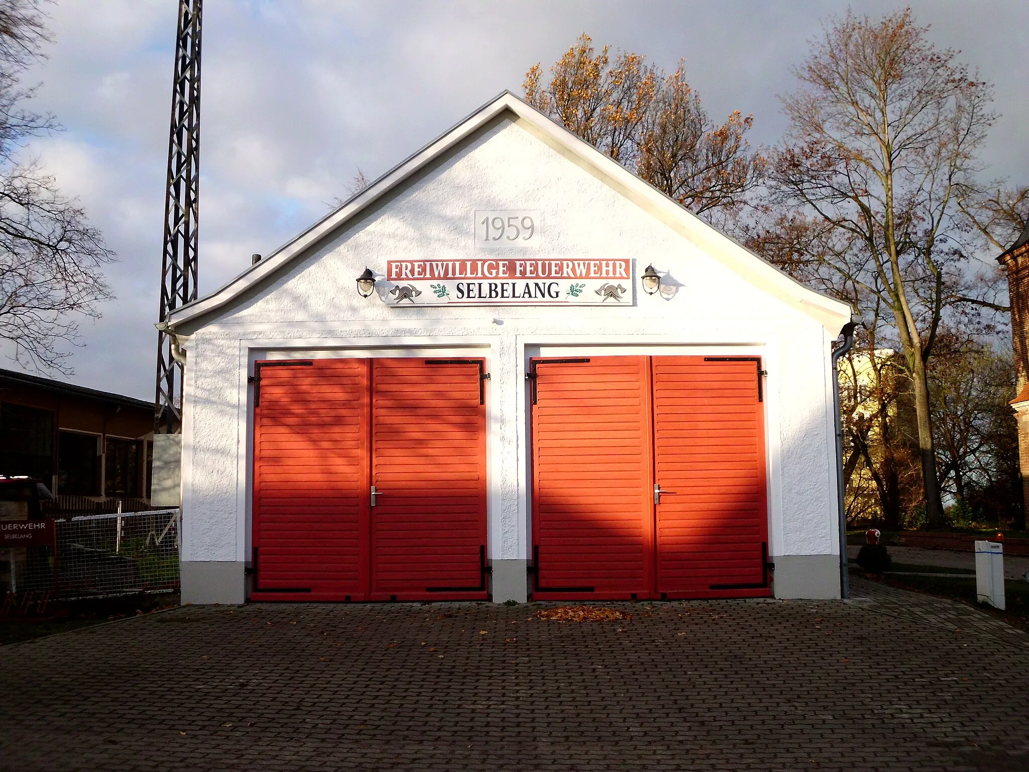 Photo showing: Freiwillige Feuerwehr in Selbelang, Paulinenaue, Landkreis Havelland