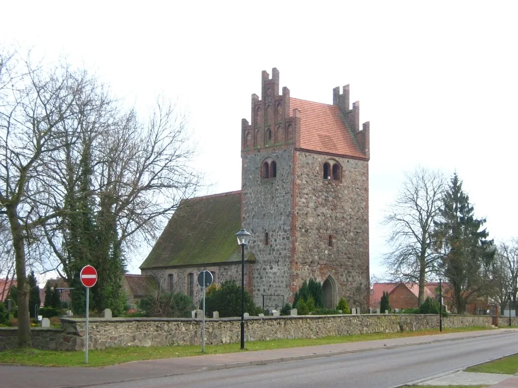 Photo showing: Kirche aus dem 13.Jh. in Herzberg (Mark) im brandenburgischen Landkreis Ostprignitz-Ruppin