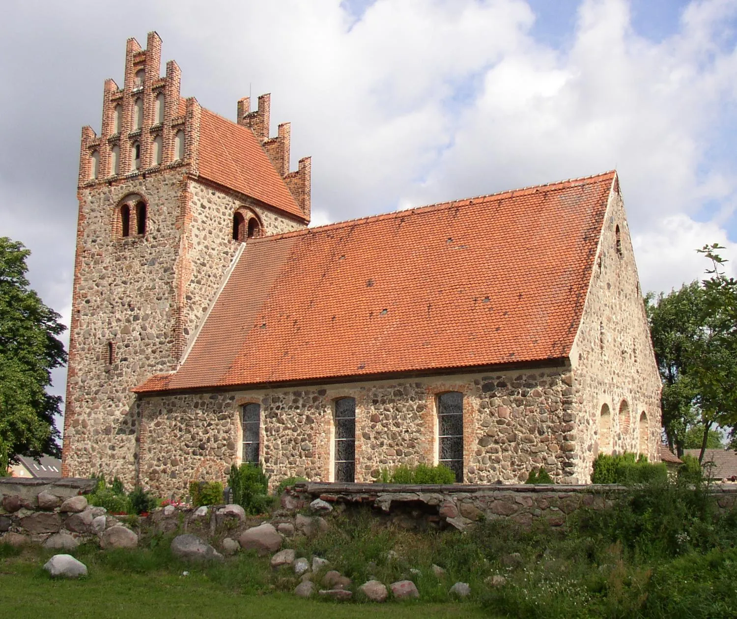 Photo showing: Church in Herzberg in Brandenburg, Germany