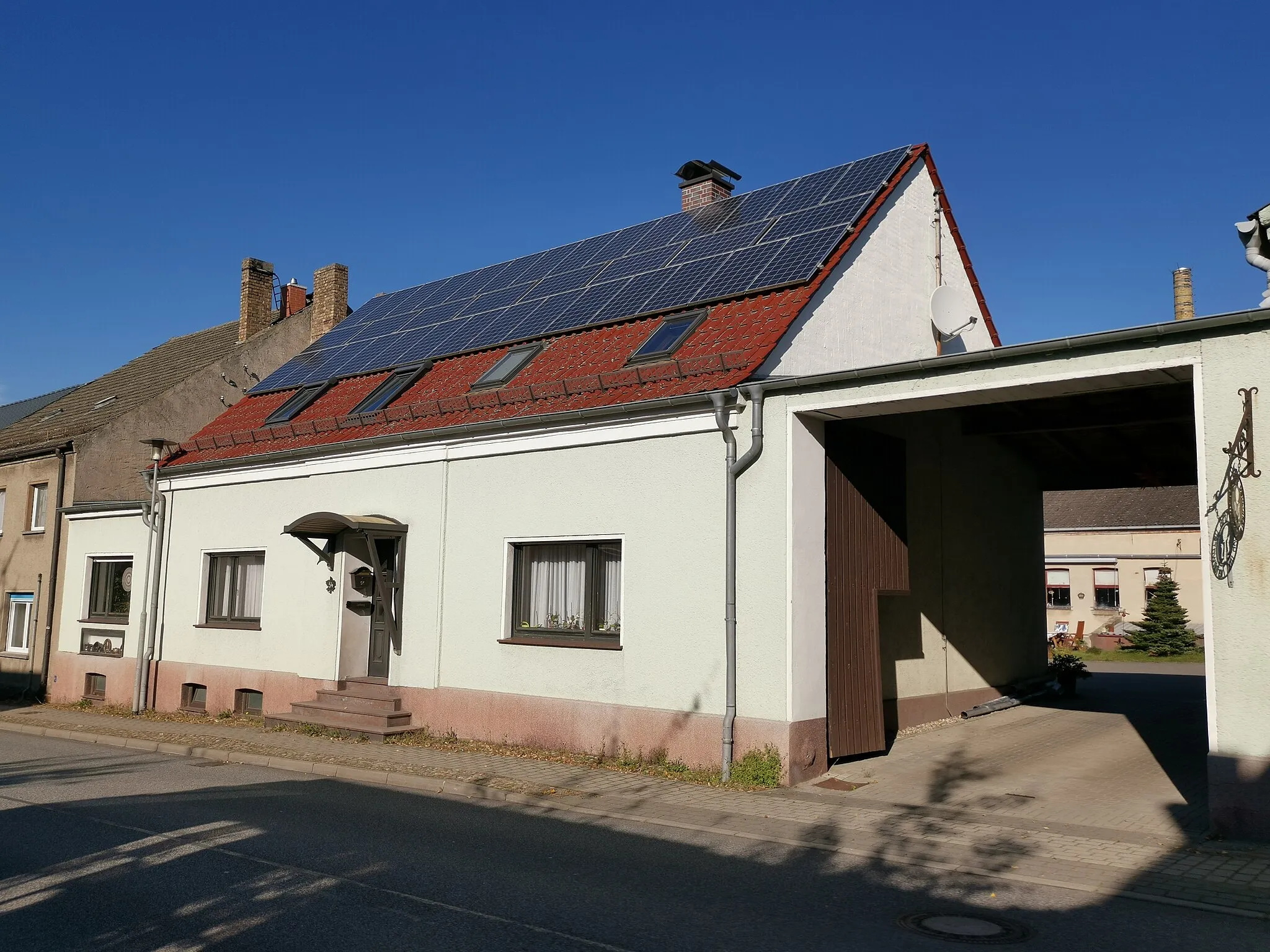 Photo showing: Denkmalgeschützte Töpferei in der Chauseesstraße 54 in Görzke