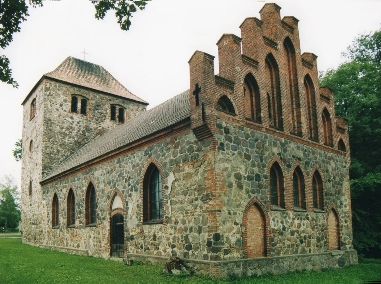 Photo showing: Die Dorfkirche von Batzlow