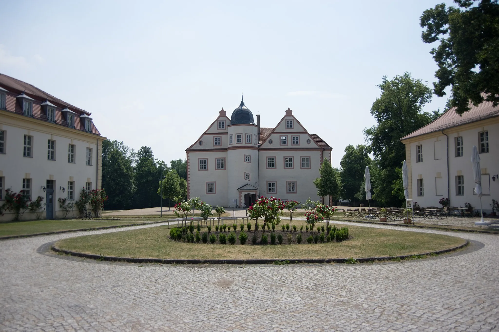 Photo showing: Königs Wusterhausen in Brandenburg. Das Jagdschloss steht unter Denkmalschutz.