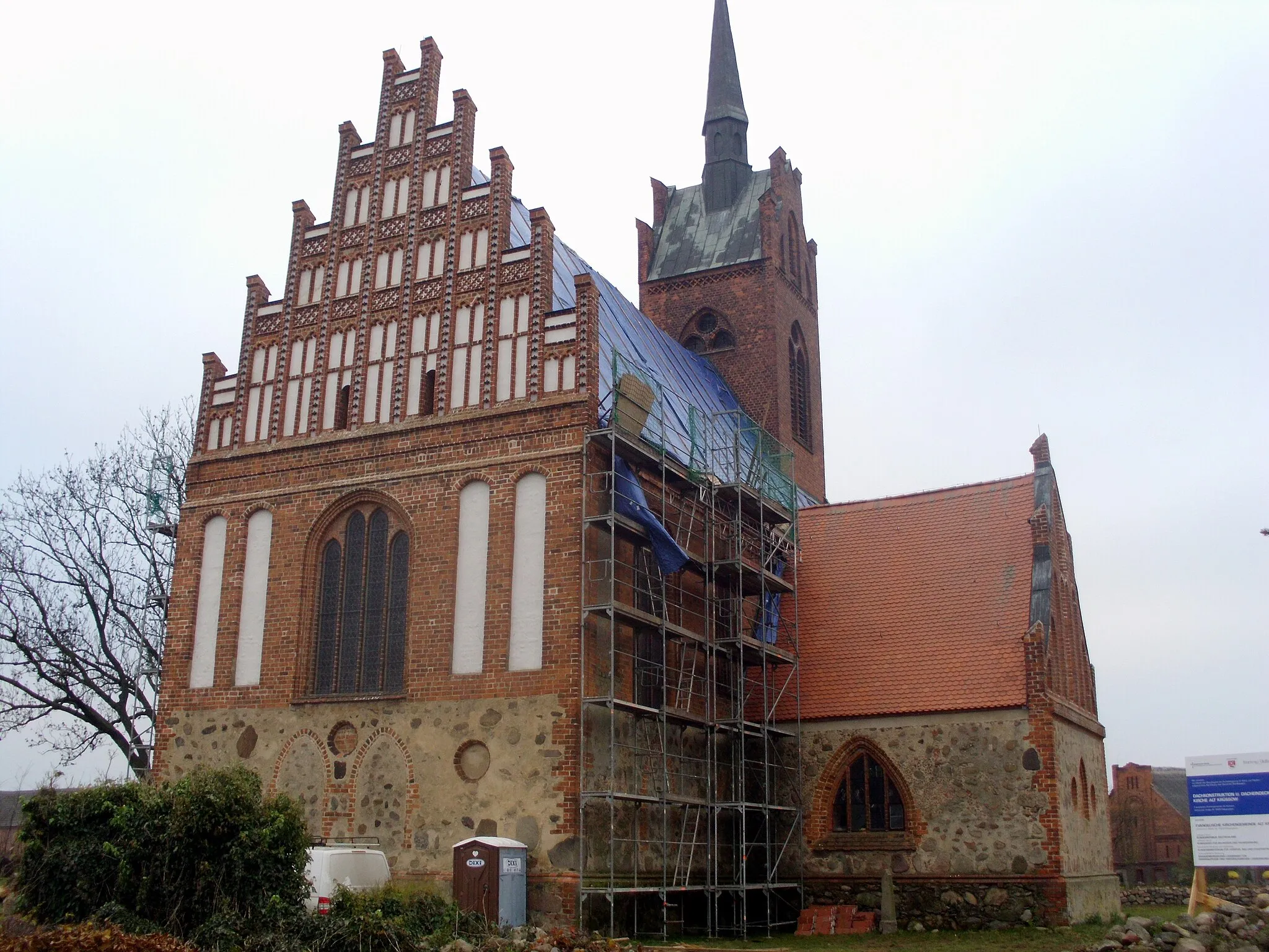 Photo showing: Wallfahrtskirche Alt Krüssow, Pritzwalk, Brandenburg, Germany