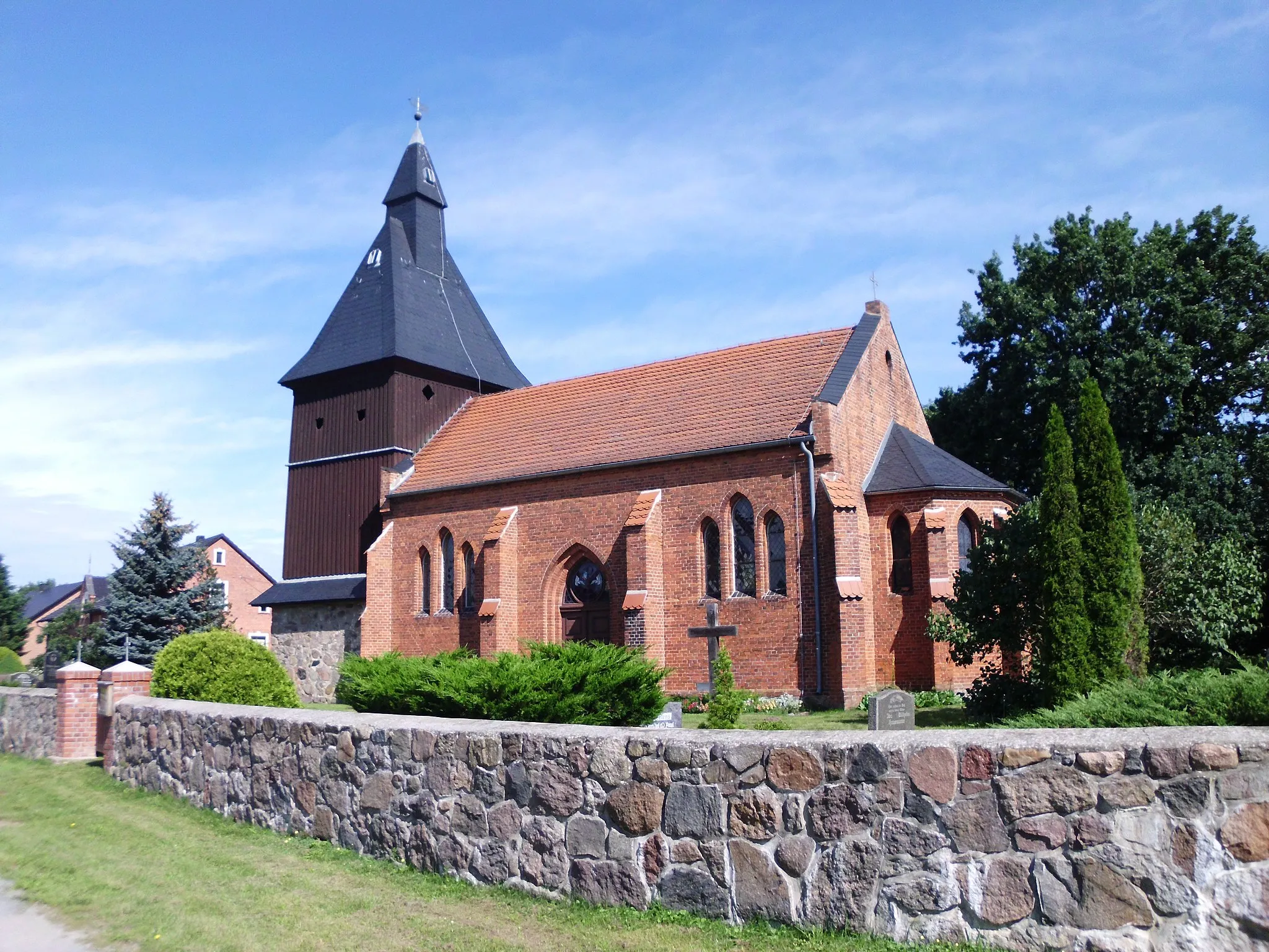 Photo showing: Dorfkirche Spiegelhagen