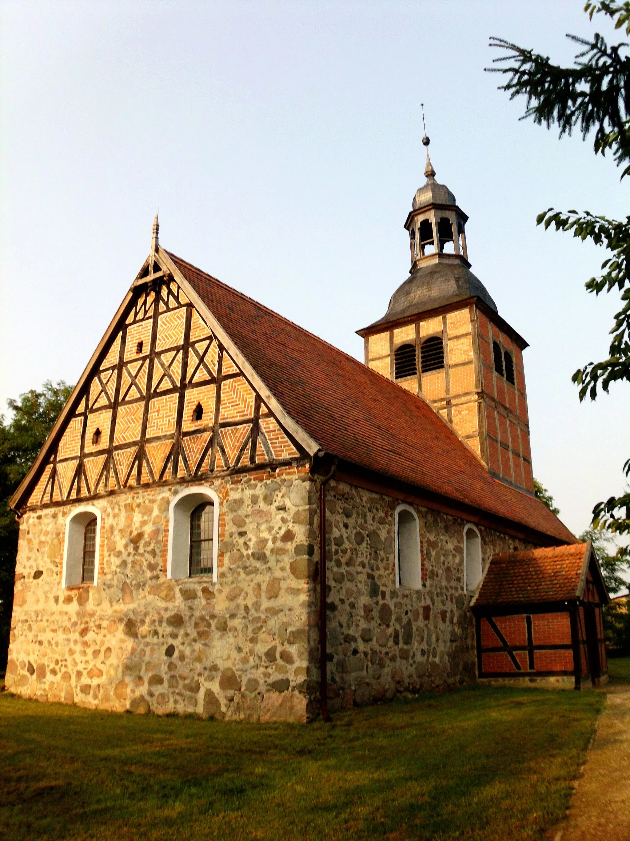 Photo showing: Dorfkirche in Laaslich, Gemeinde Karstädt (Prignitz)
