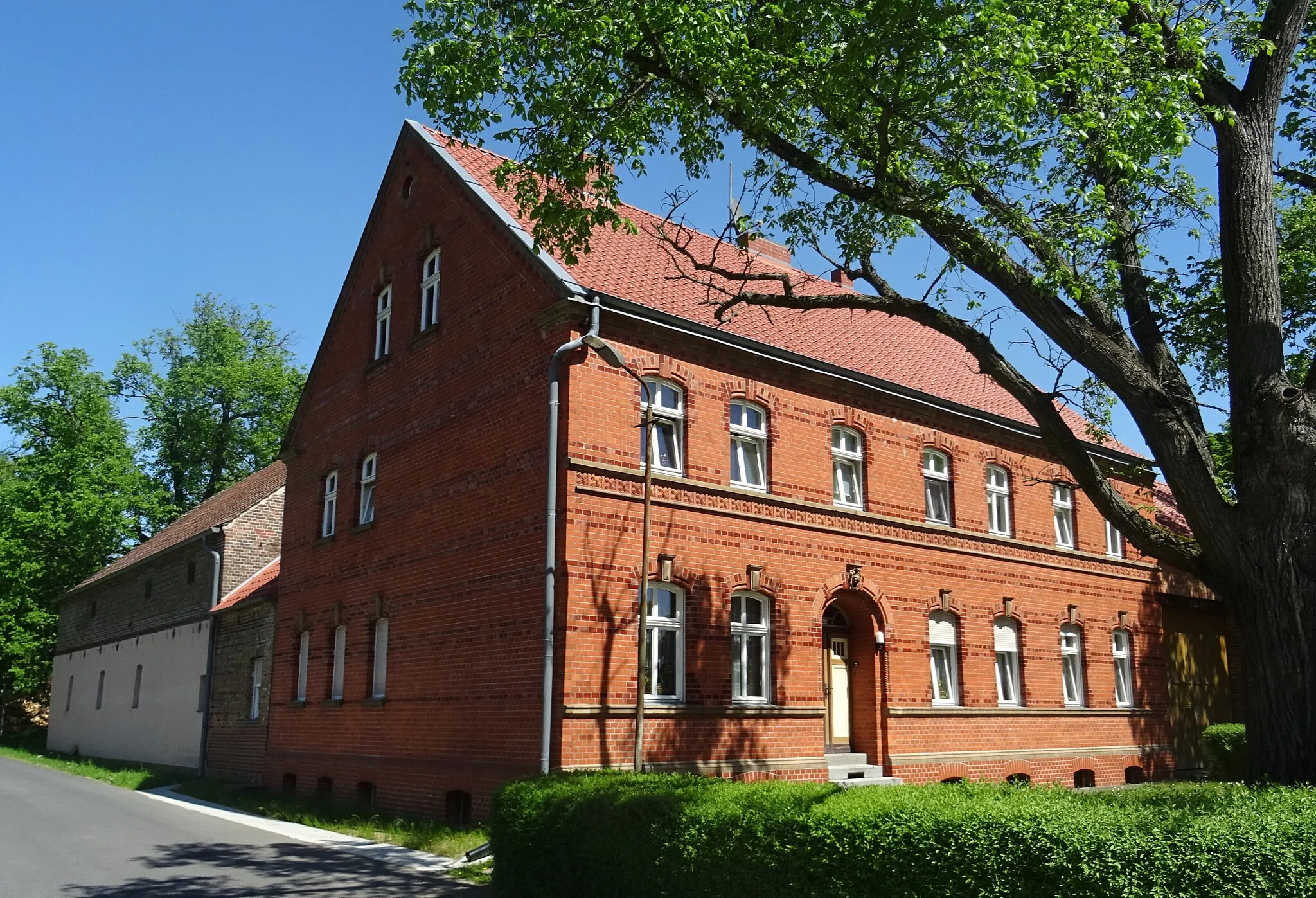 Photo showing: Dennewitz, denkmalgeschütztes Wohnhaus Dorfstr. 40