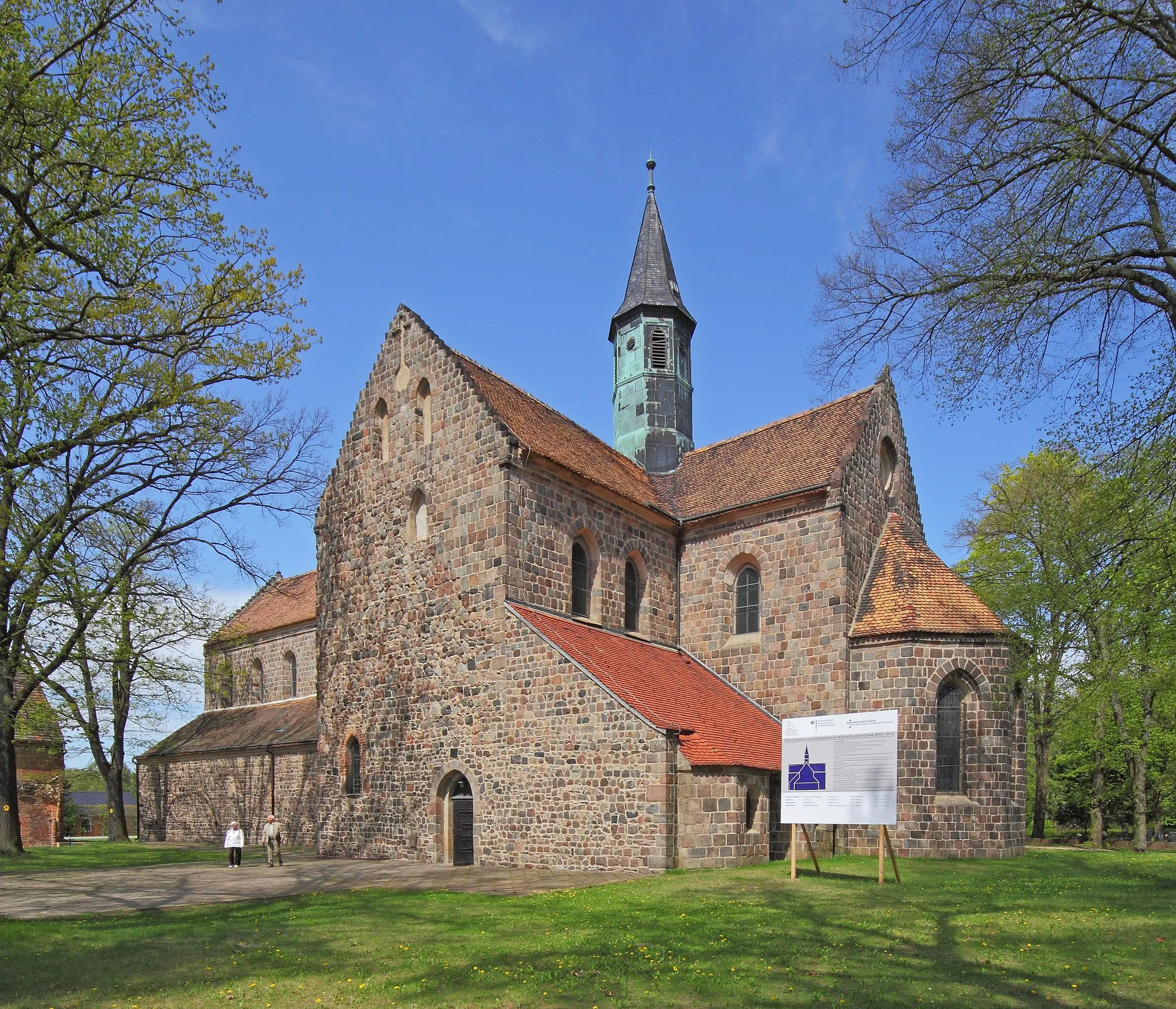 Photo showing: Zinna Abbey in Jüterbog, Brandenburg, Germany