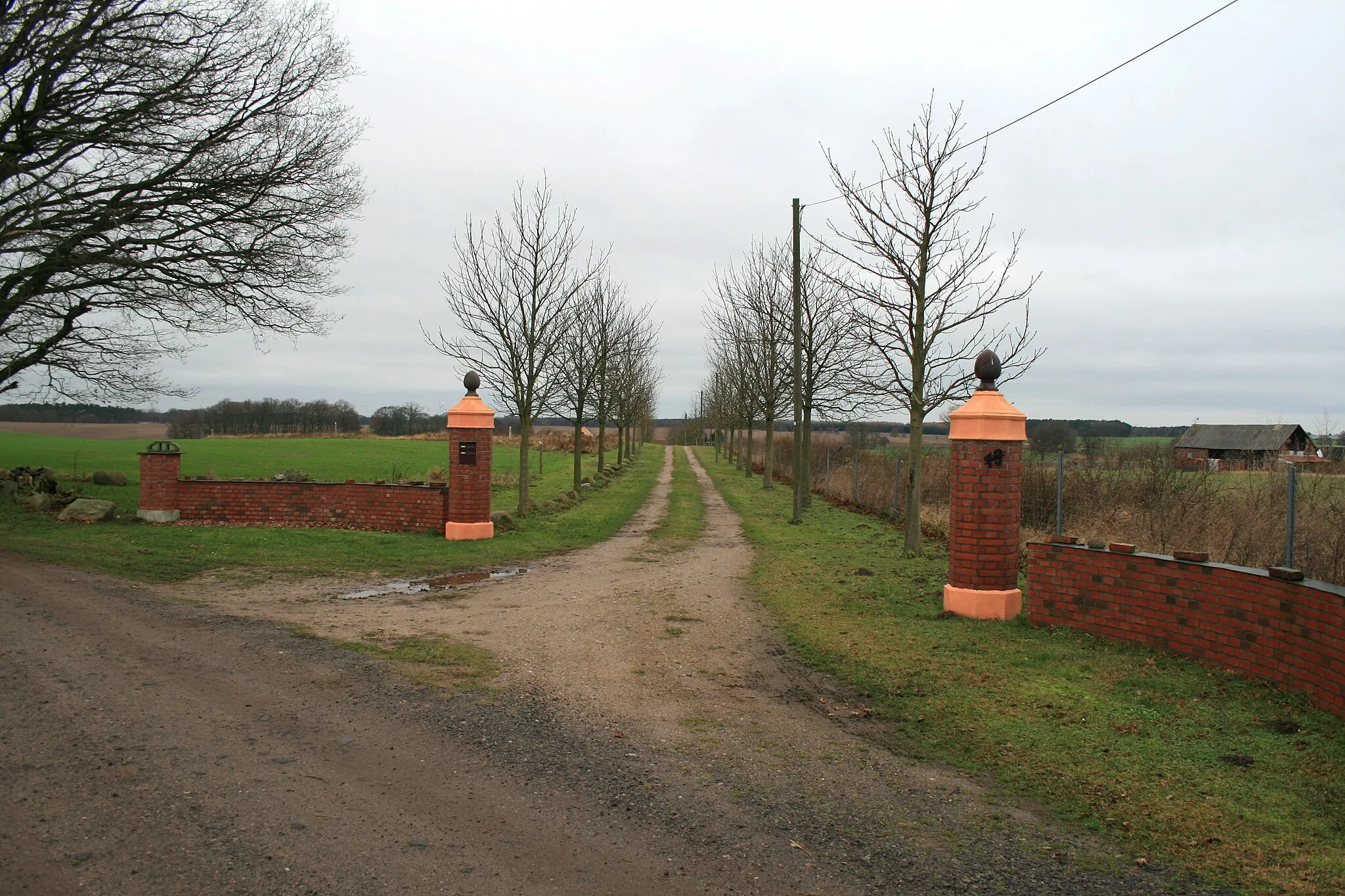 Photo showing: Ein Teil der südlichen Streusiedlung