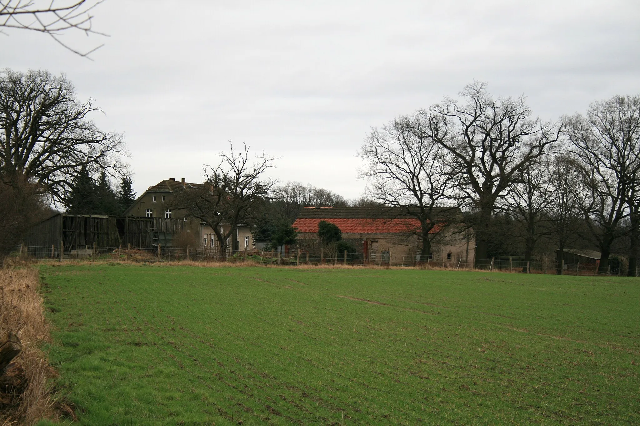 Photo showing: Ein Teil der südlichen Streusiedlung