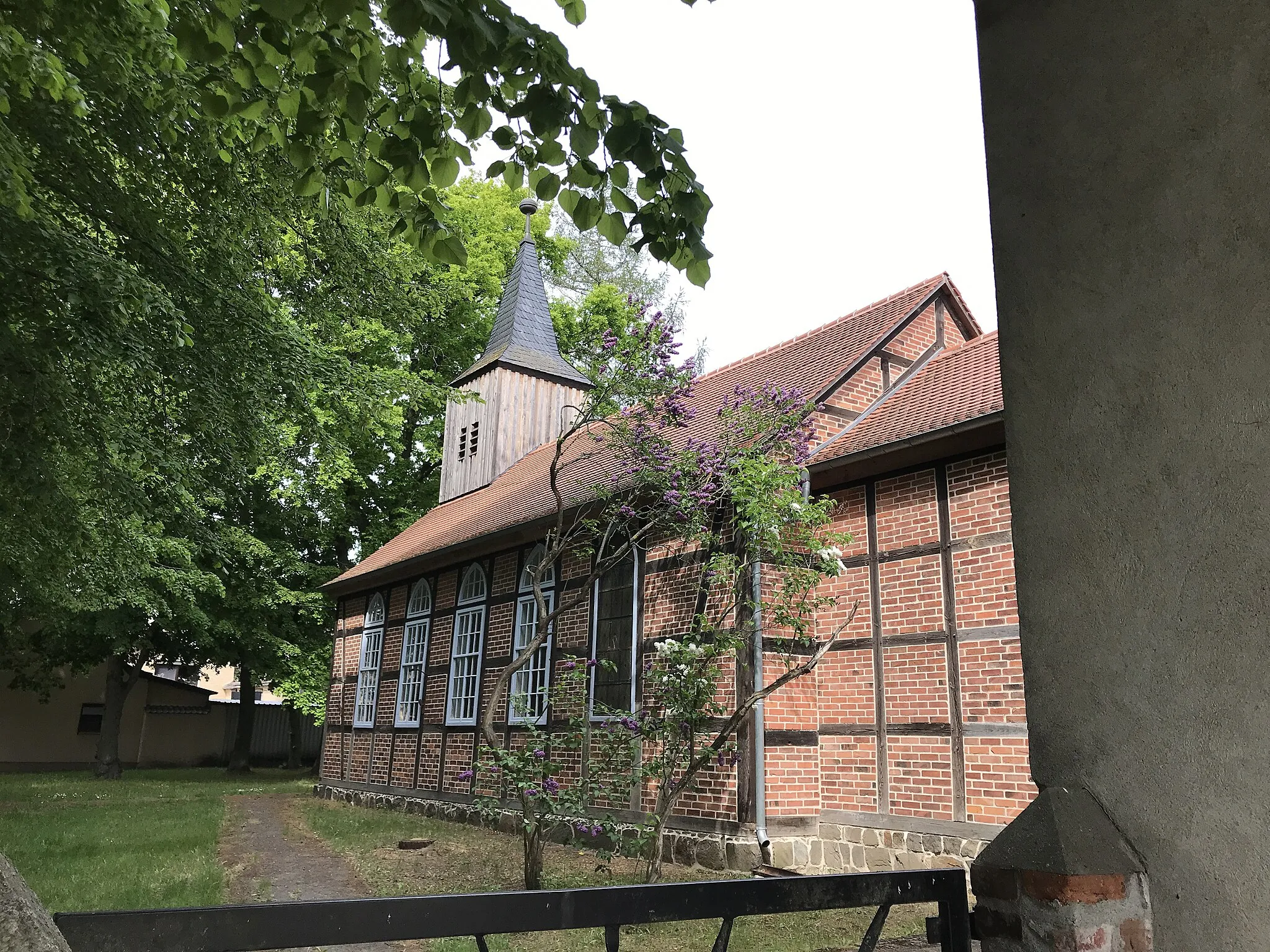 Photo showing: Dorfkirche Zellendorf in der Gemeinde Niedergörsdorf im Ortsteil Zellendorf im Landkreis Teltow-Fläming in Brandenburg