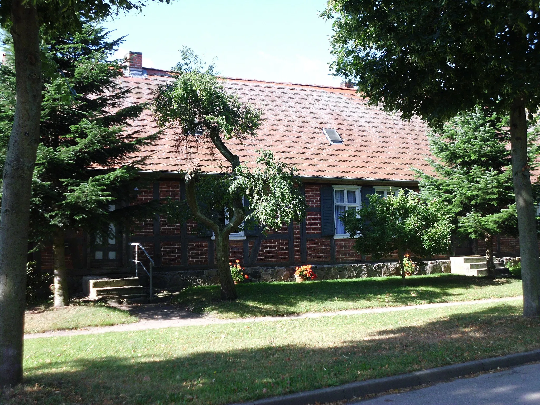 Photo showing: denkmalgeschütztes Gebäude in Uenze, Plattenburg, Prignitz, Brandenburg