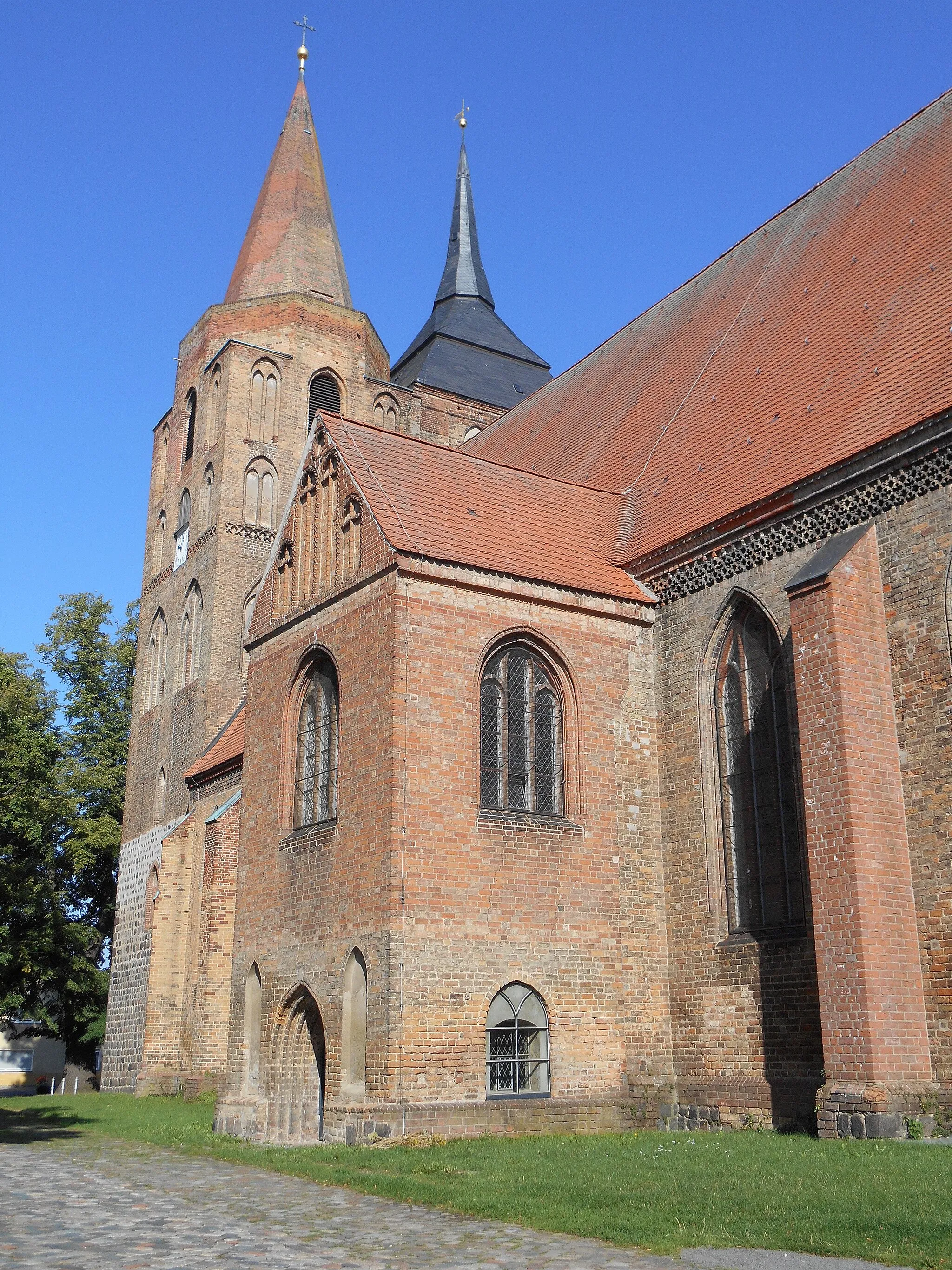 Photo showing: St. Mary in Gransee (about 1250), Brandenburg (Germany)
