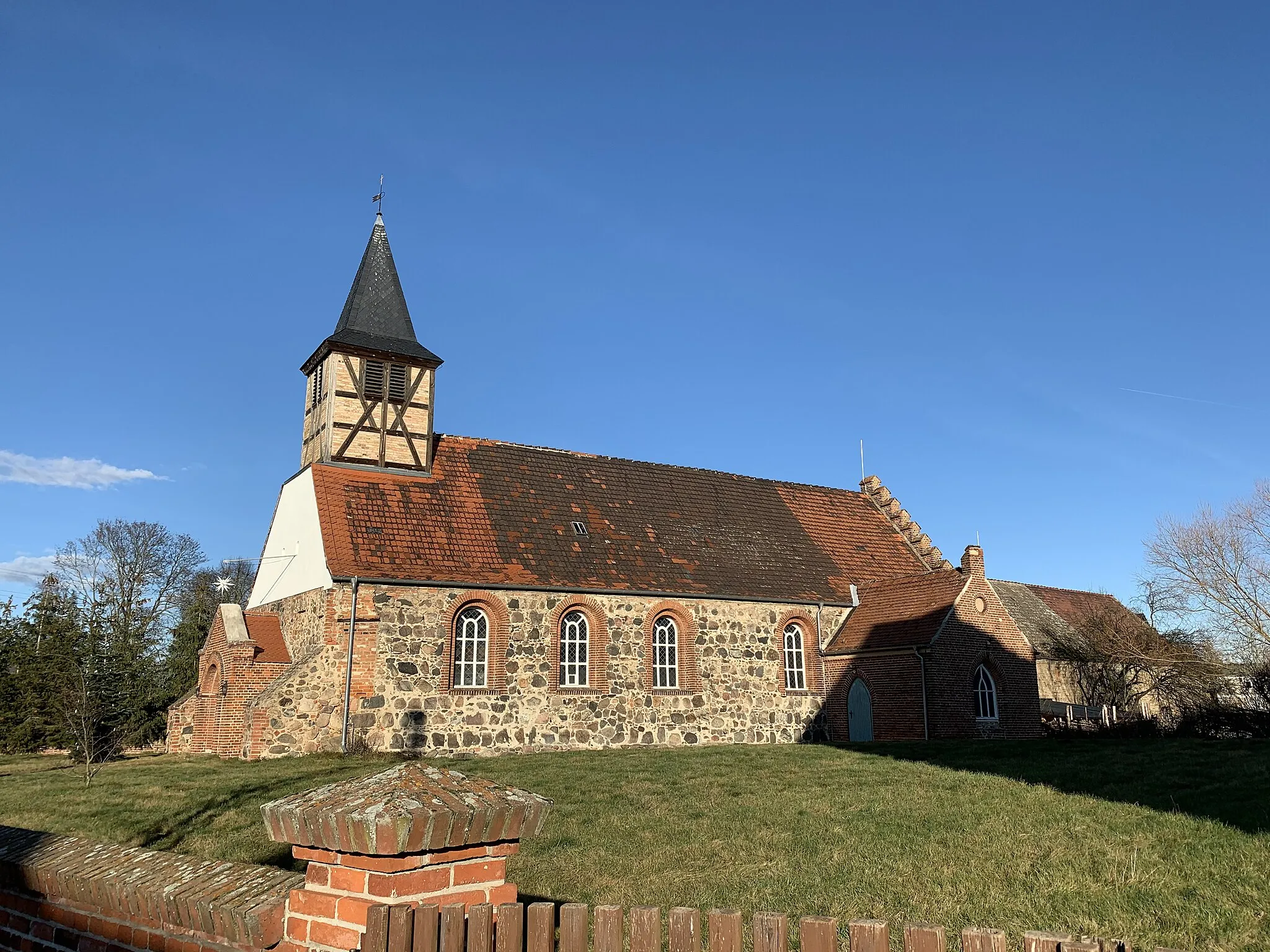 Photo showing: Dobbrikow, ein Ortsteil der Gemeinde Nuthe-Urstromtal in Brandenburg