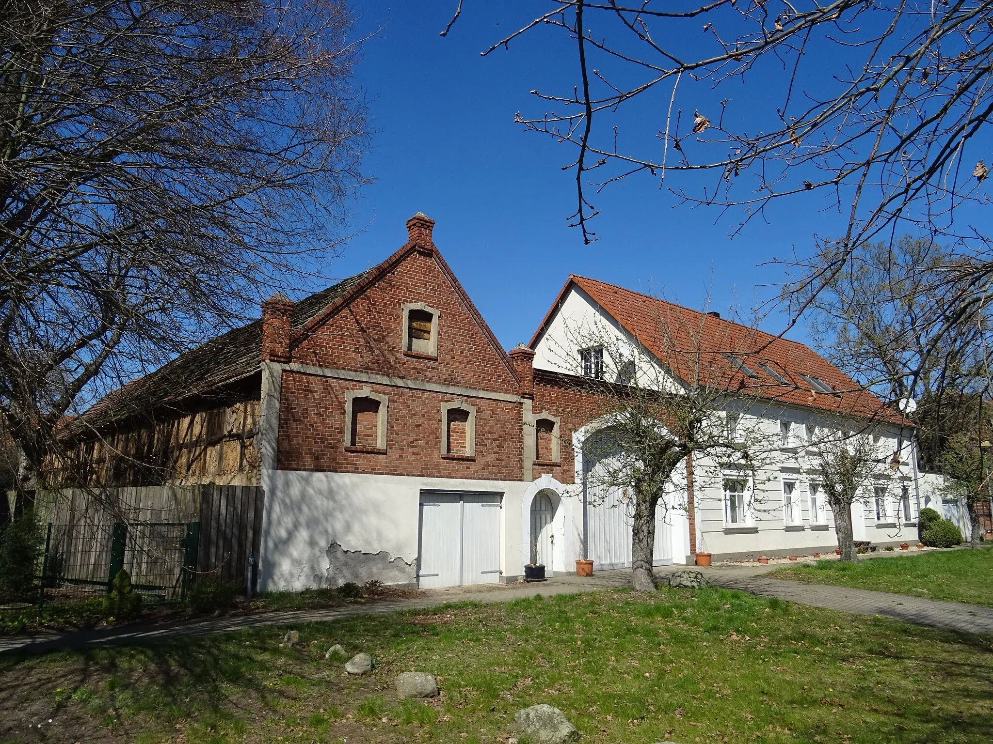 Photo showing: Frankenfelde, Stadt Luckenwalde, denkmalgeschütztes Gehöft Dorfstr. 35