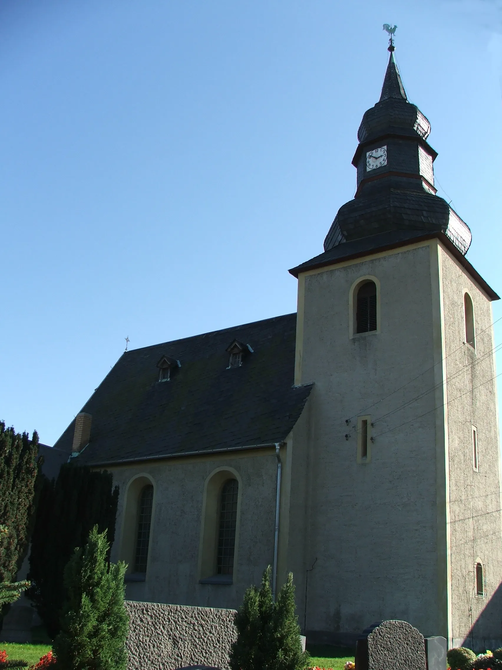 Photo showing: Kirche in Oschätzchen
