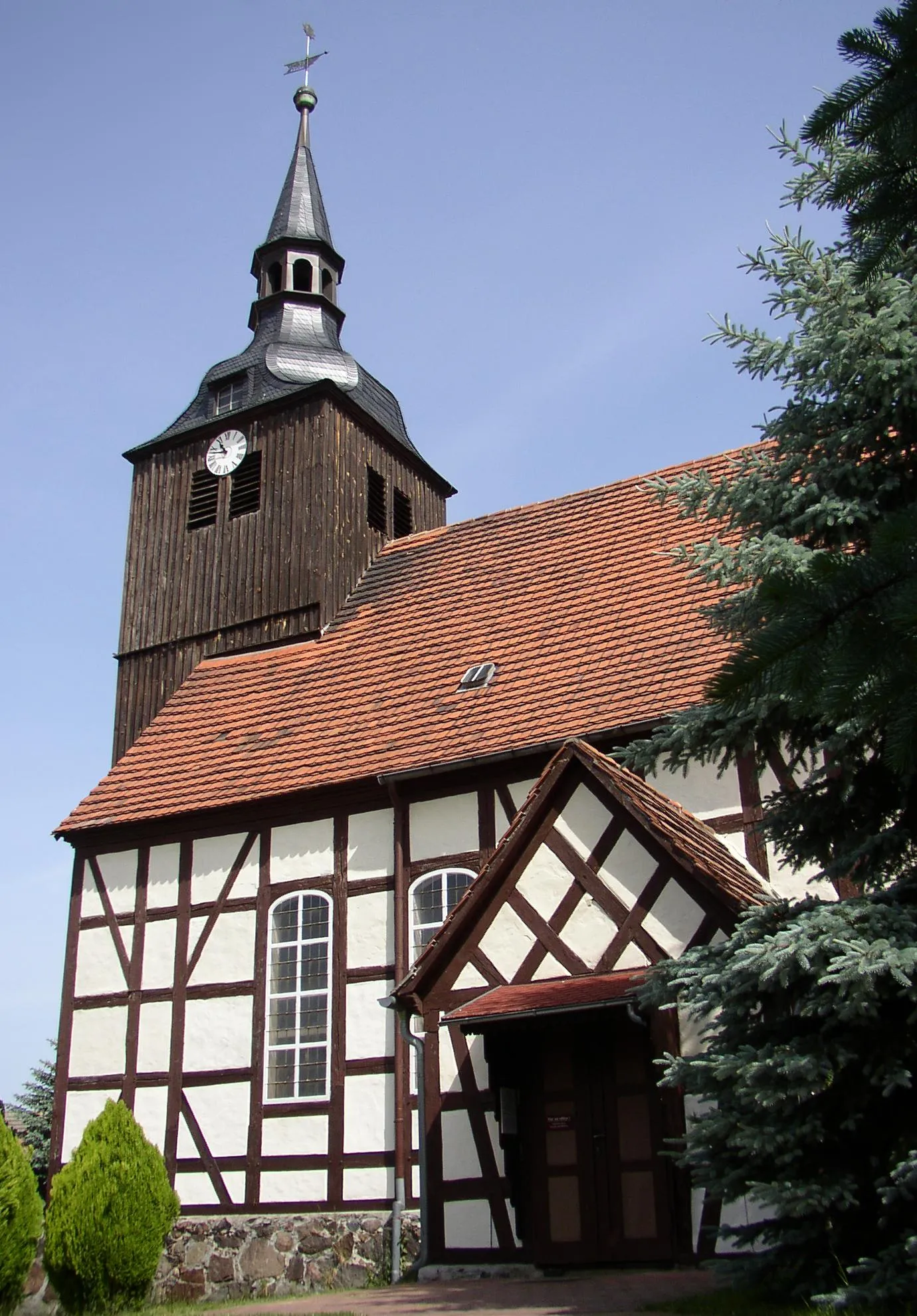 Photo showing: Church in Schlepzig in Brandenburg, Germany