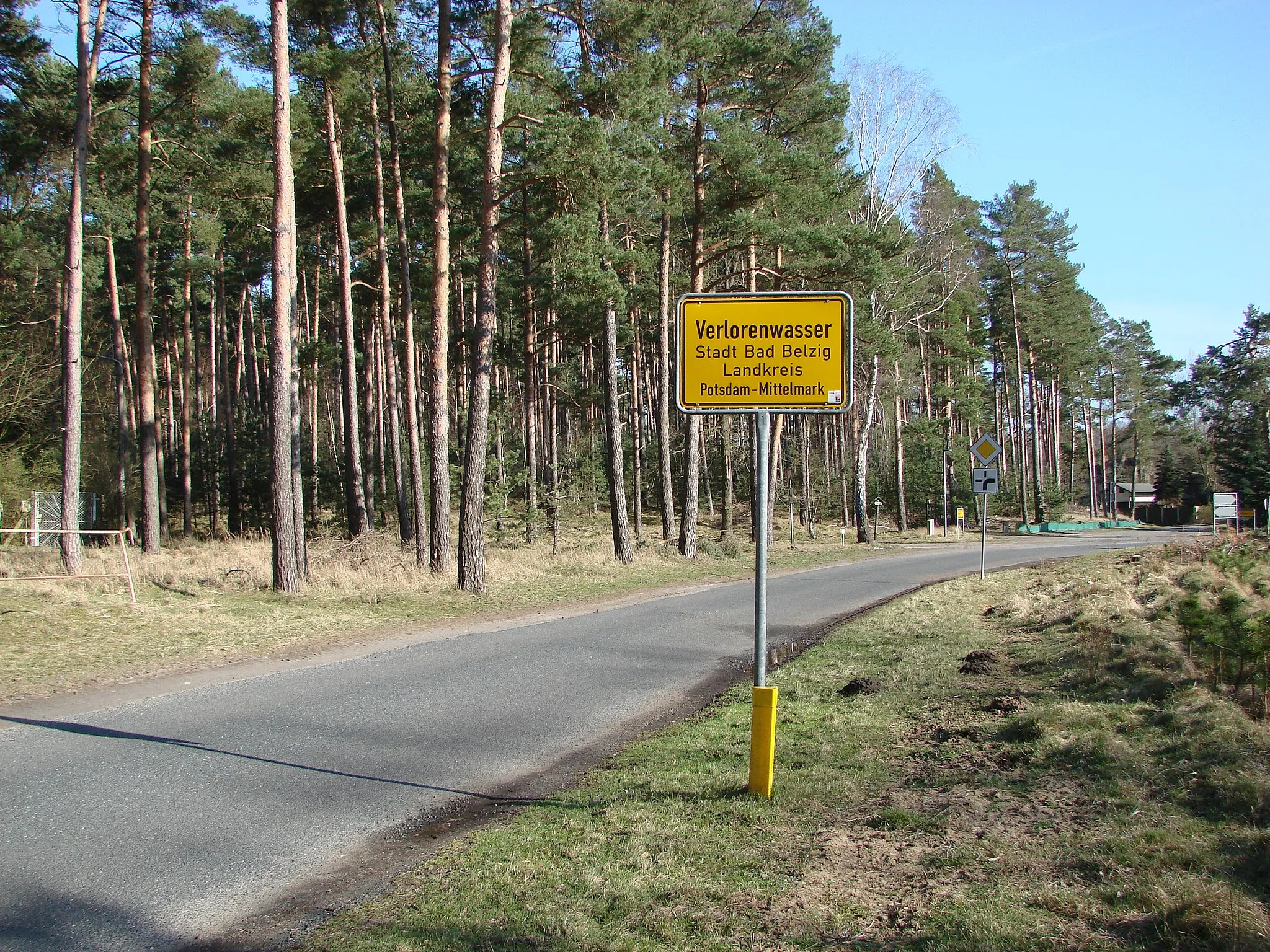 Photo showing: Verlorenwasser ist ein Gemeindeteil von Bad Belzig.