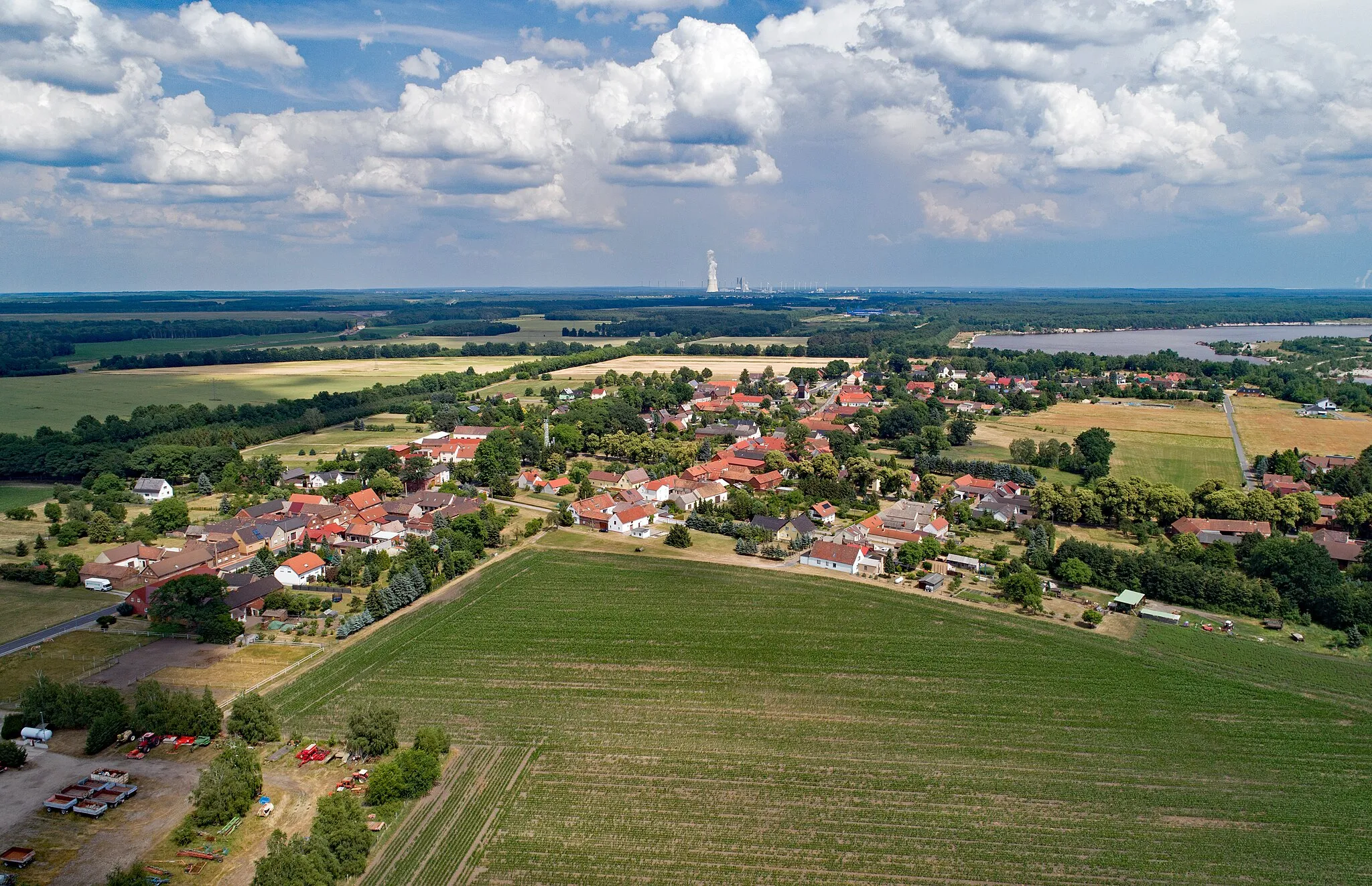 Photo showing: Bluno (Elsterheide, Saxony, Germany)