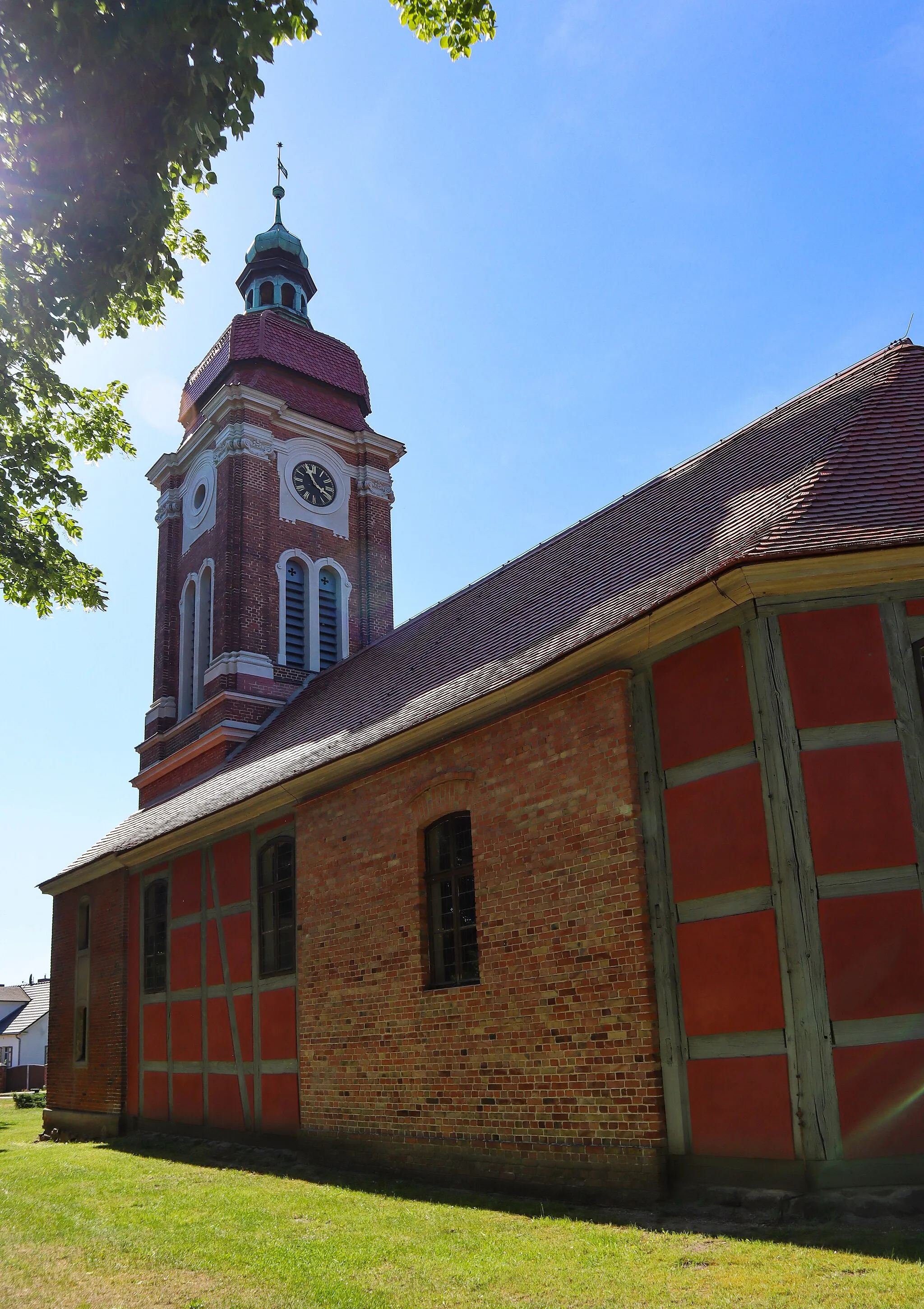 Photo showing: Dorfkirche, Ferchesar, Havelland