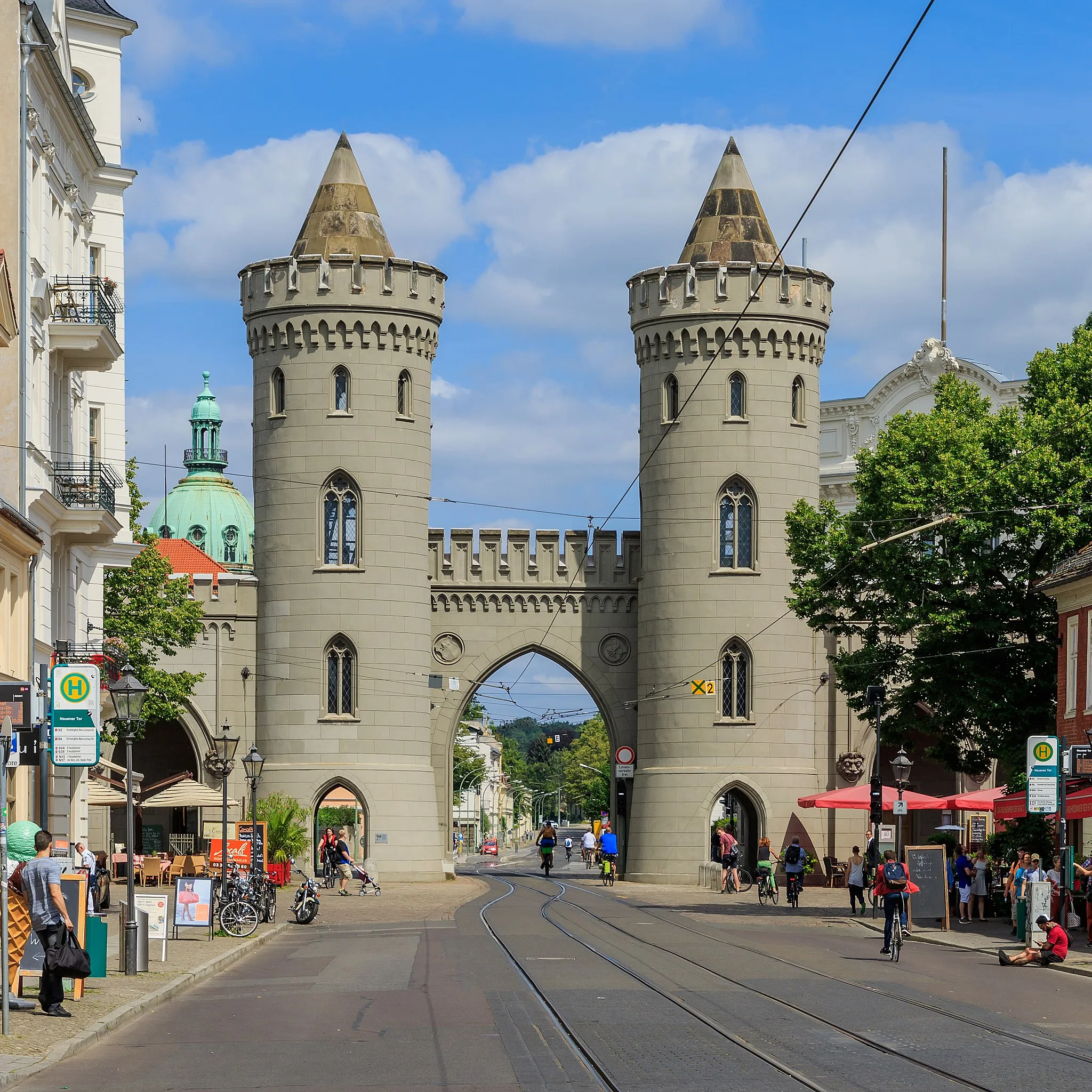 Photo showing: Nauen Gate in Potsdam (Germany)