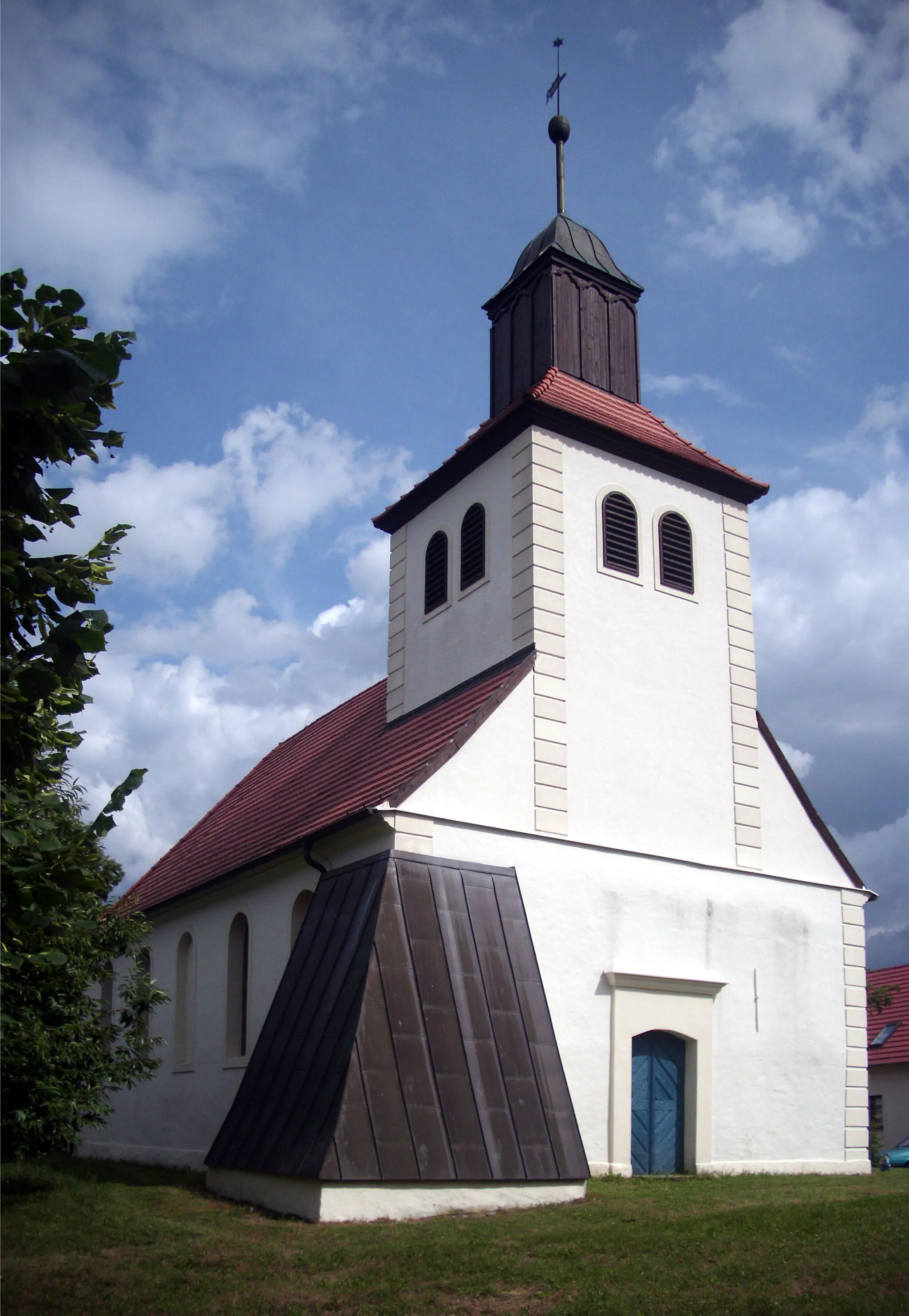 Photo showing: Dorfkirche Mixdorf, Amt Schlaubetal