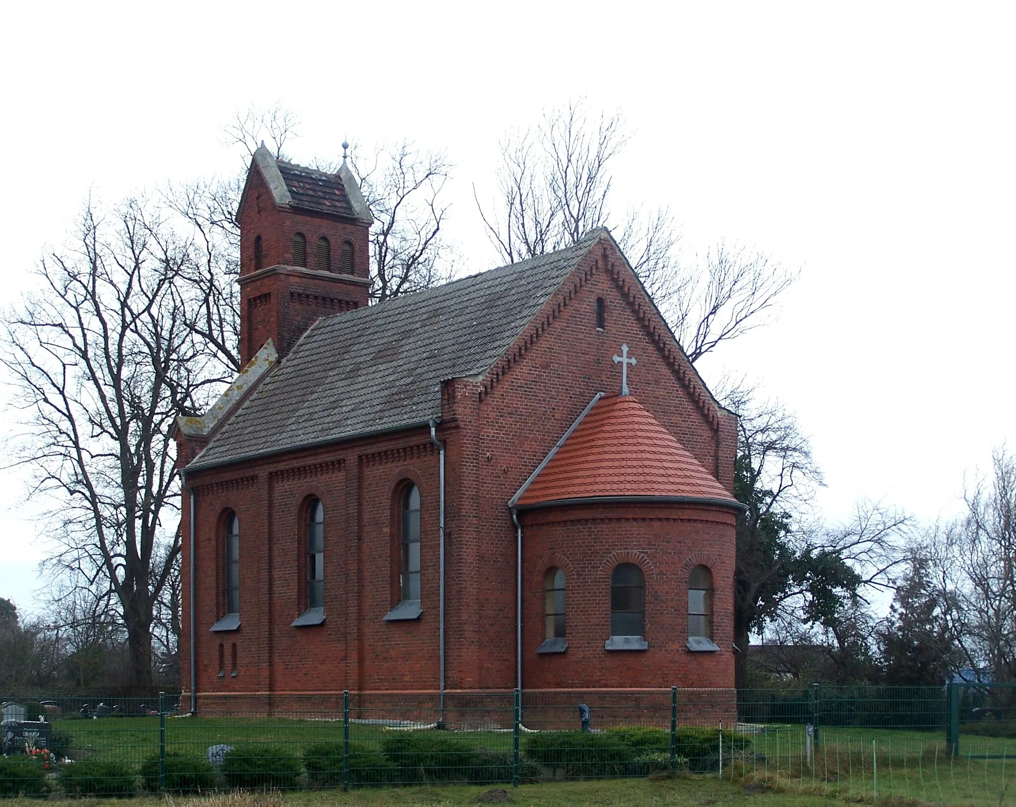 Photo showing: Kirche in Schwanebeck, einem Ortsteil von Nauen