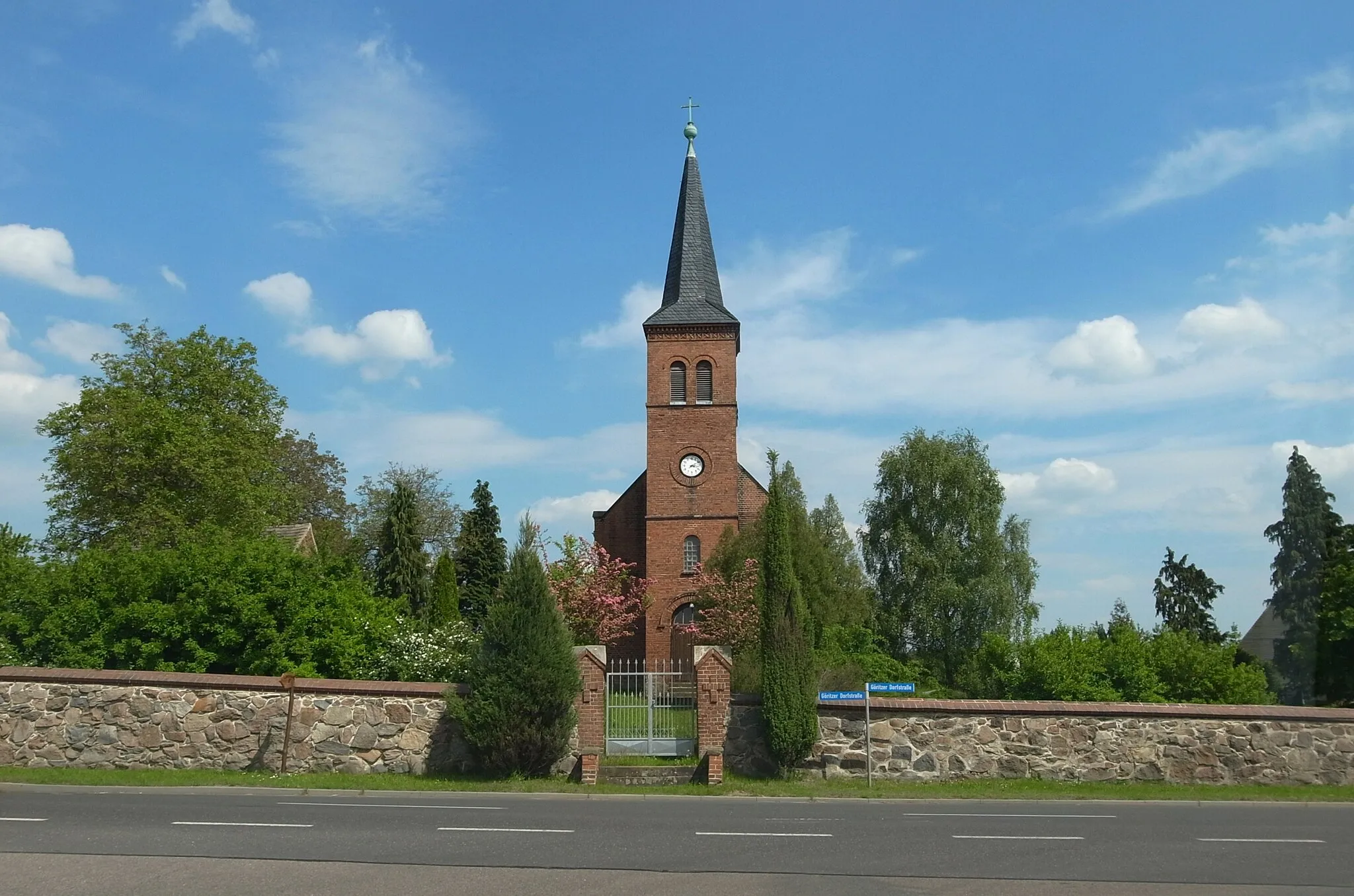 Photo showing: Coswig (Anhalt), Ev. Kirche im Ortsteil Göritz.