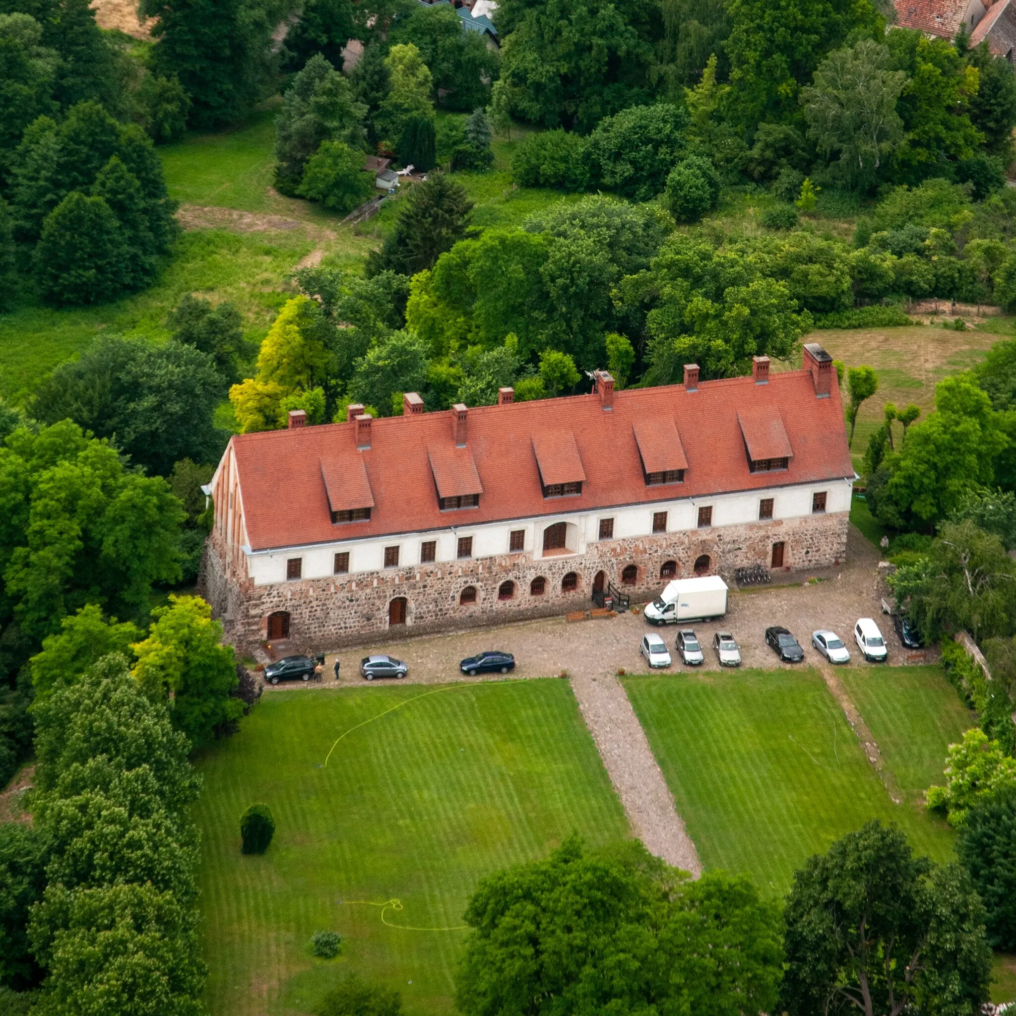 Photo showing: Cedynia in Westpommern, Klasztor Cedynia