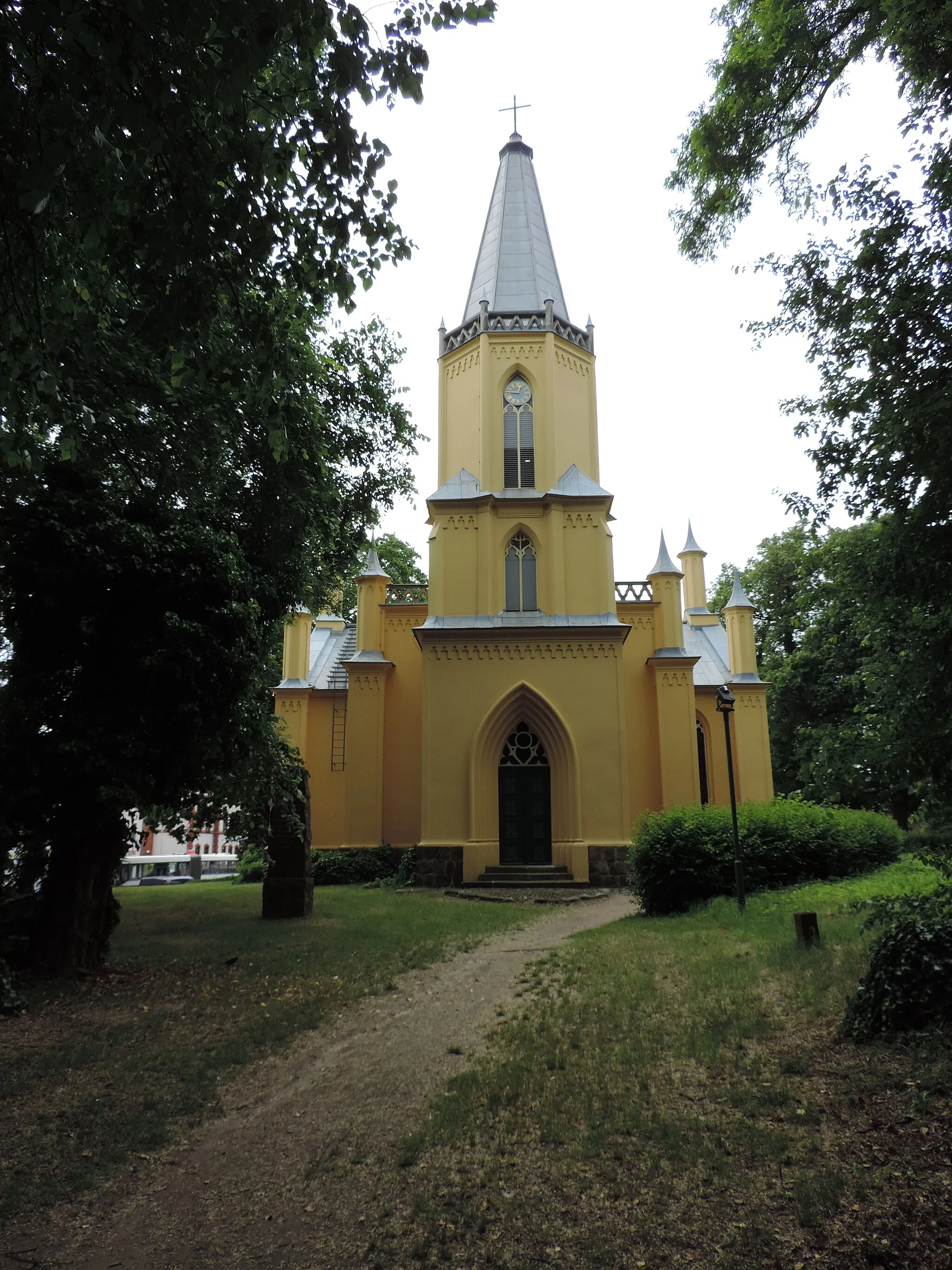 Photo showing: Kirche in Großbeeren von Karl Friedrich Schinkel