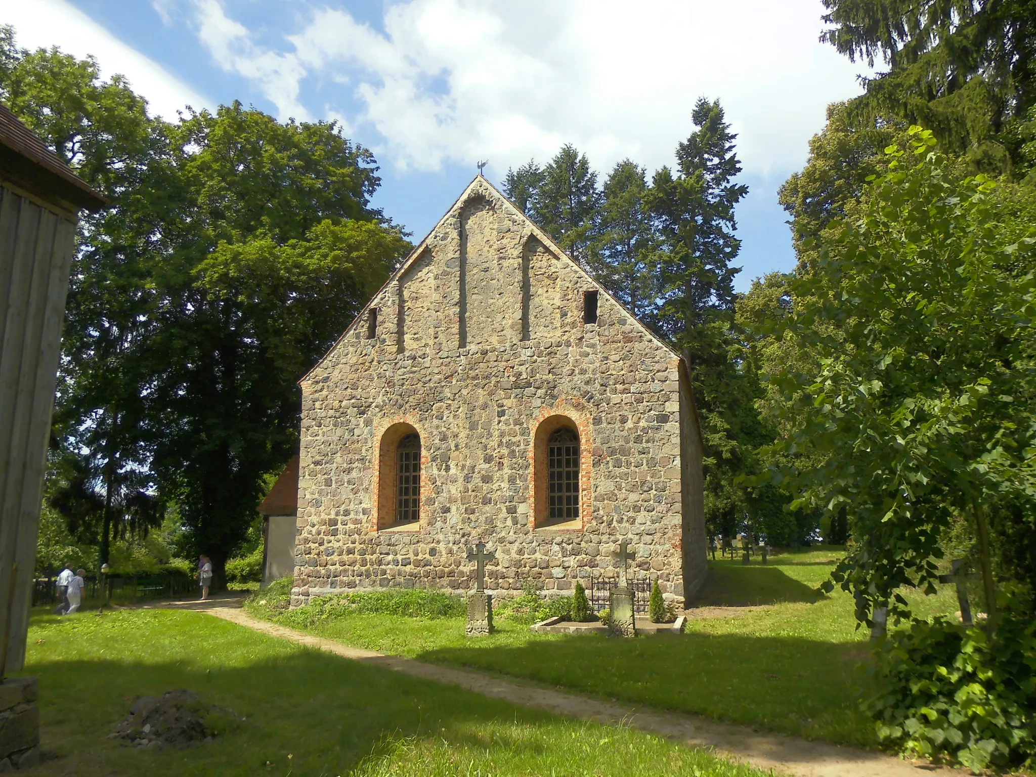 Photo showing: Dorfkirche in Thomsdorf, Gemeinde Boitzenburger Land, Landkreis Uckermark, Deutschland