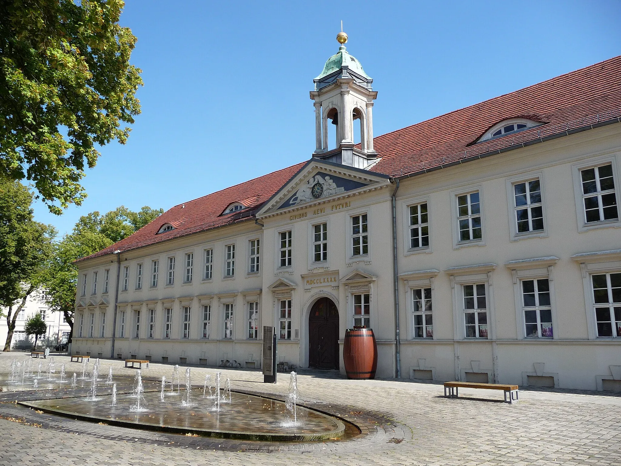 Photo showing: Old Gymnasium in Neuruppin (Brandenburg, Germany)