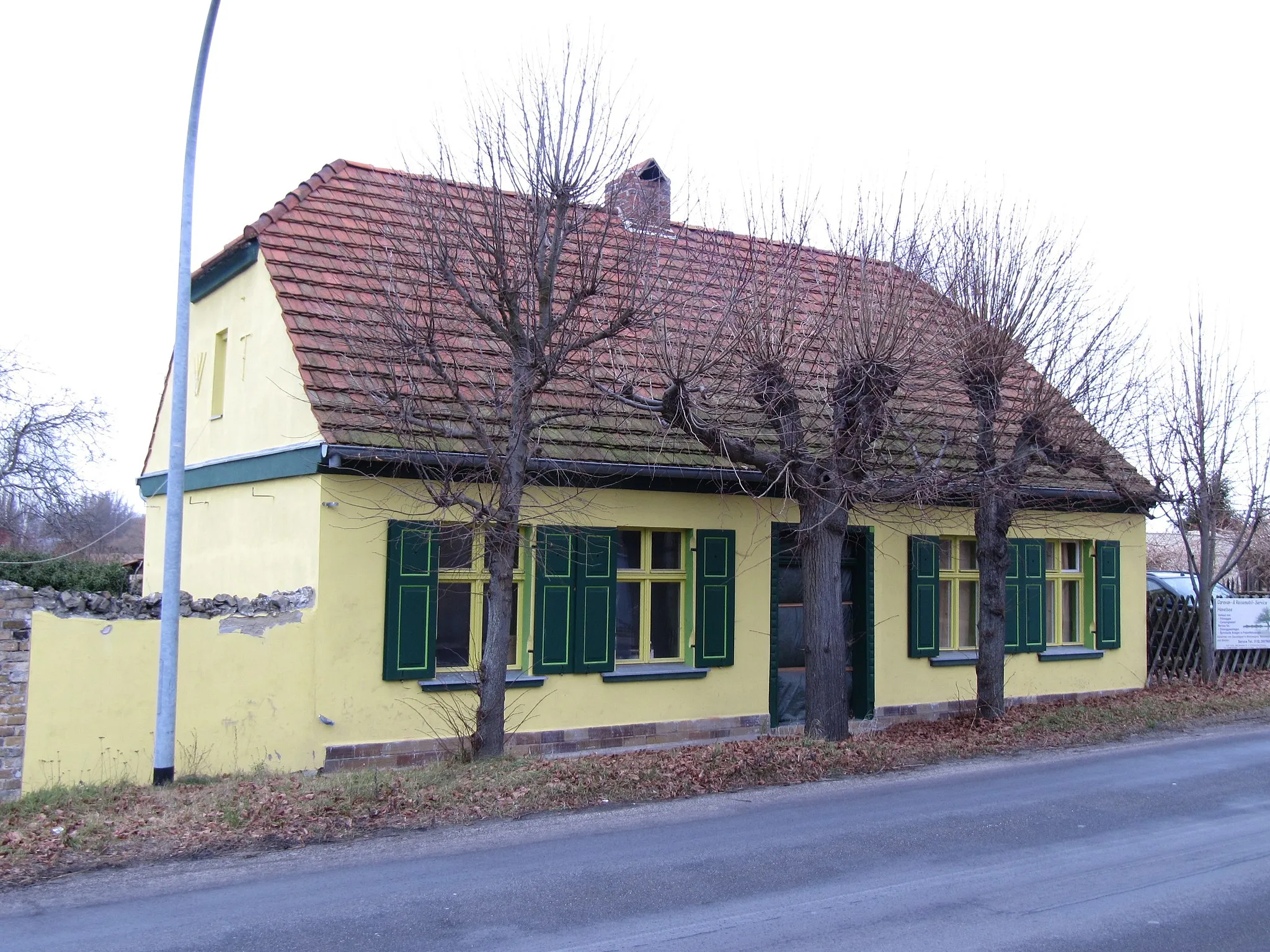 Photo showing: bauernhaus in tieckow