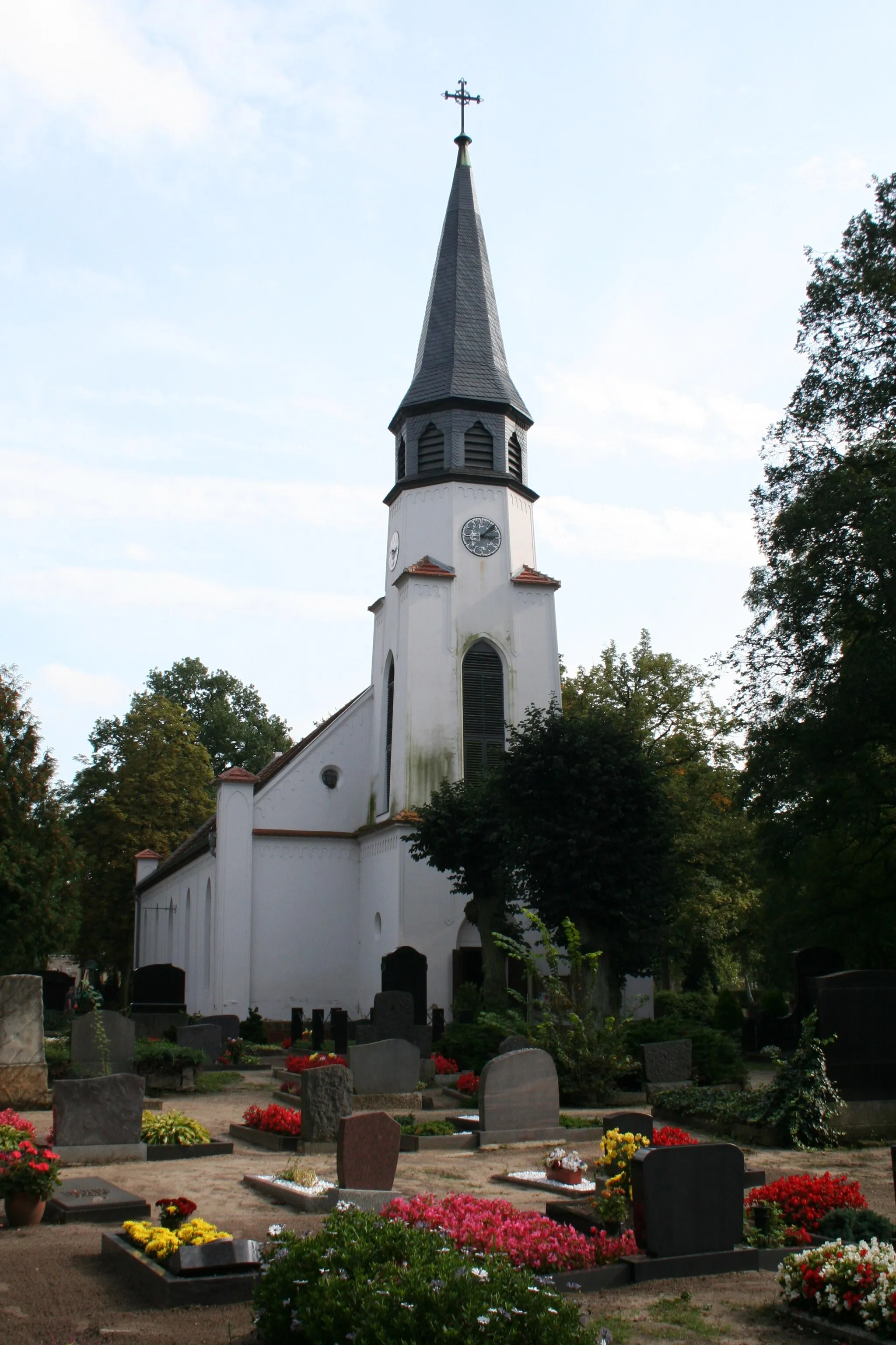 Photo showing: Church Neutrebbin, Brandenburg, Germany