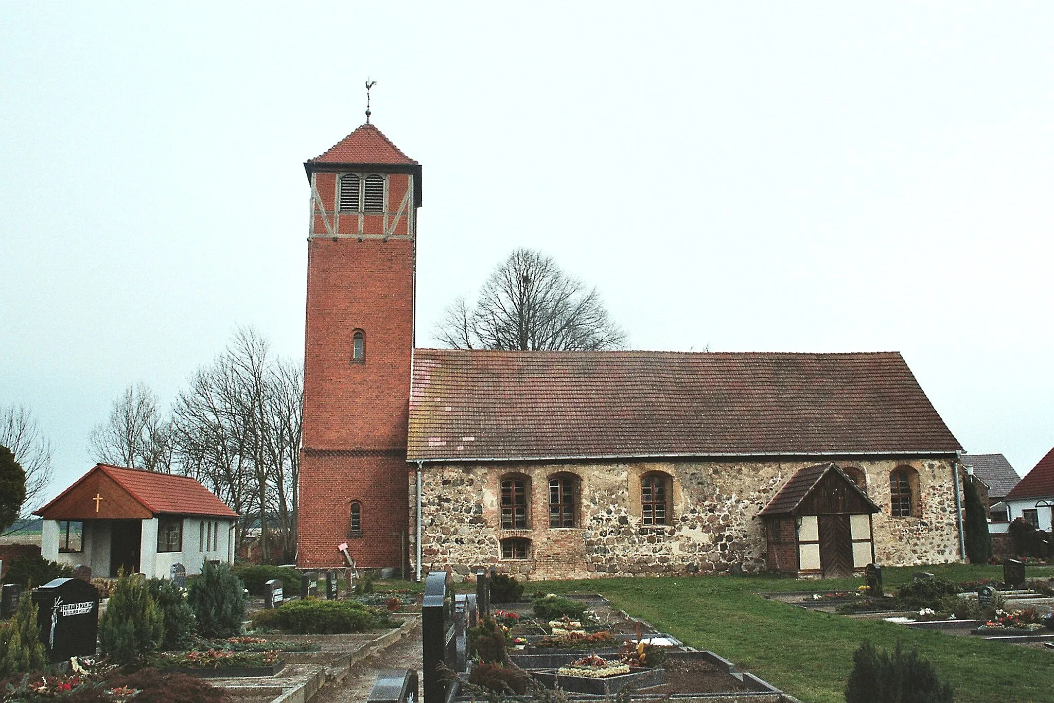 Photo showing: Zauchwitz (Beelitz), the village church