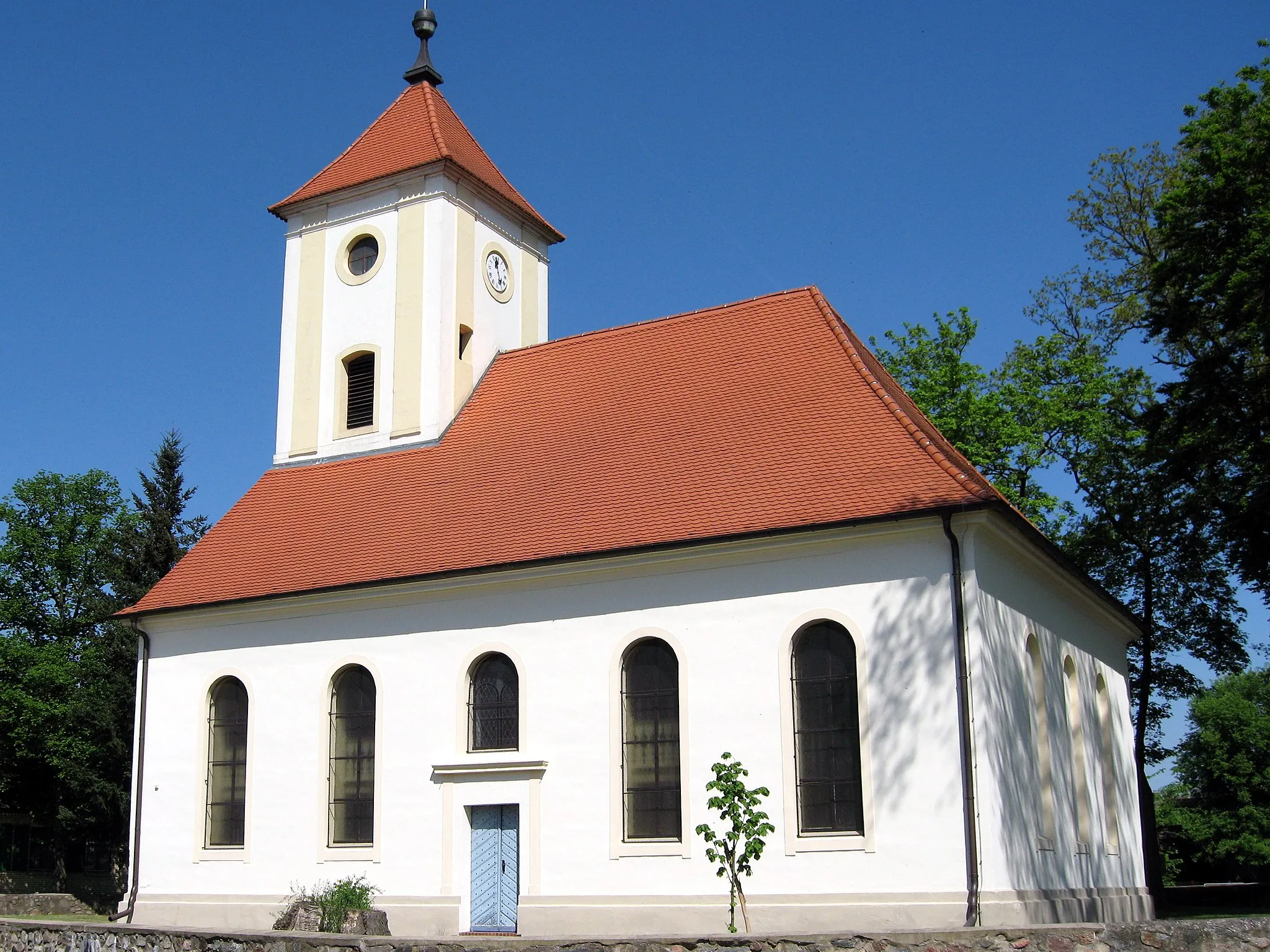 Photo showing: Kirche Ruhlsdorf, Gemeinde Marienwerder, Landkreis Barnim, Land Brandenburg, Deutschland