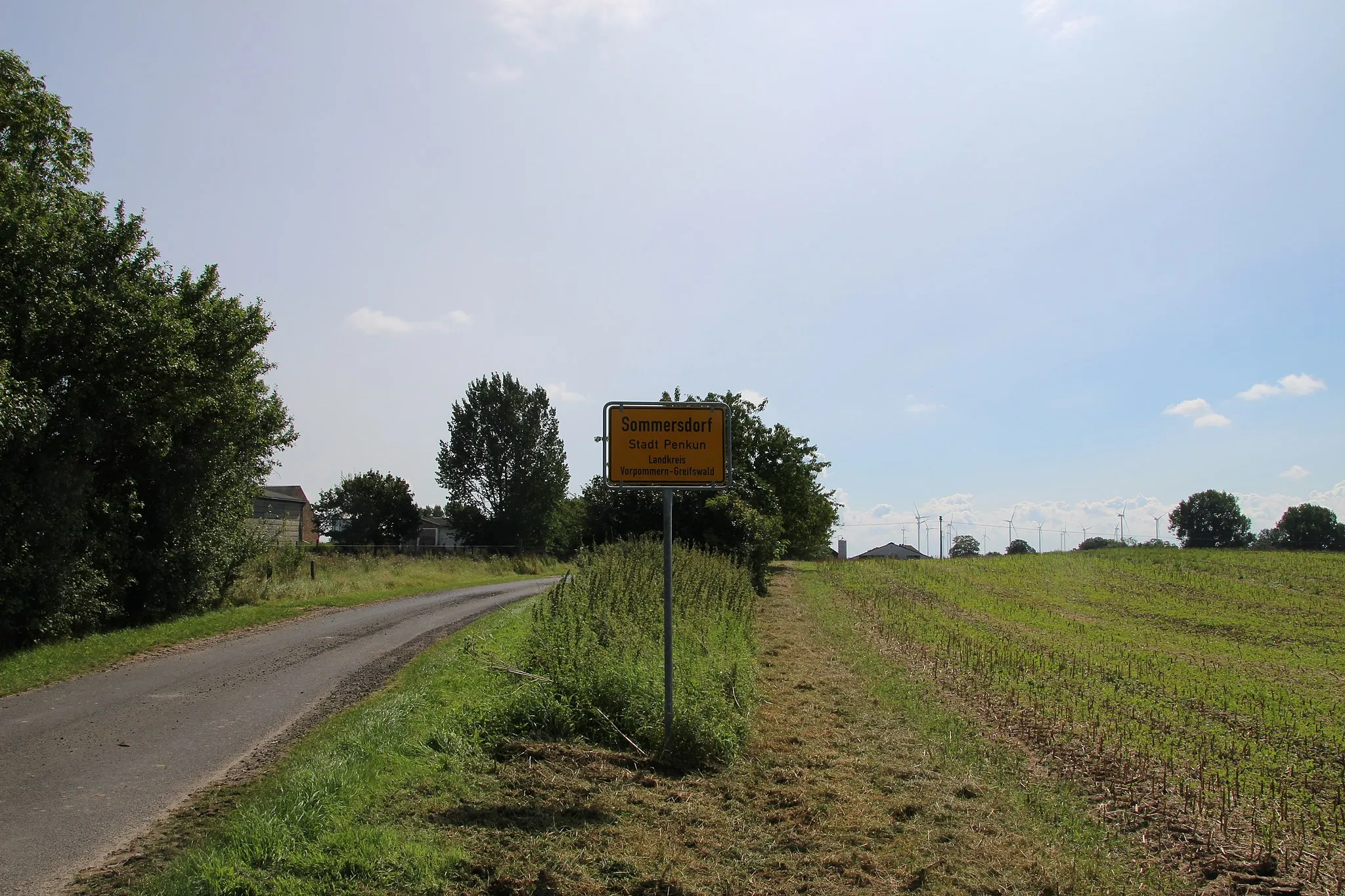 Photo showing: Nördlicher Ortseingang