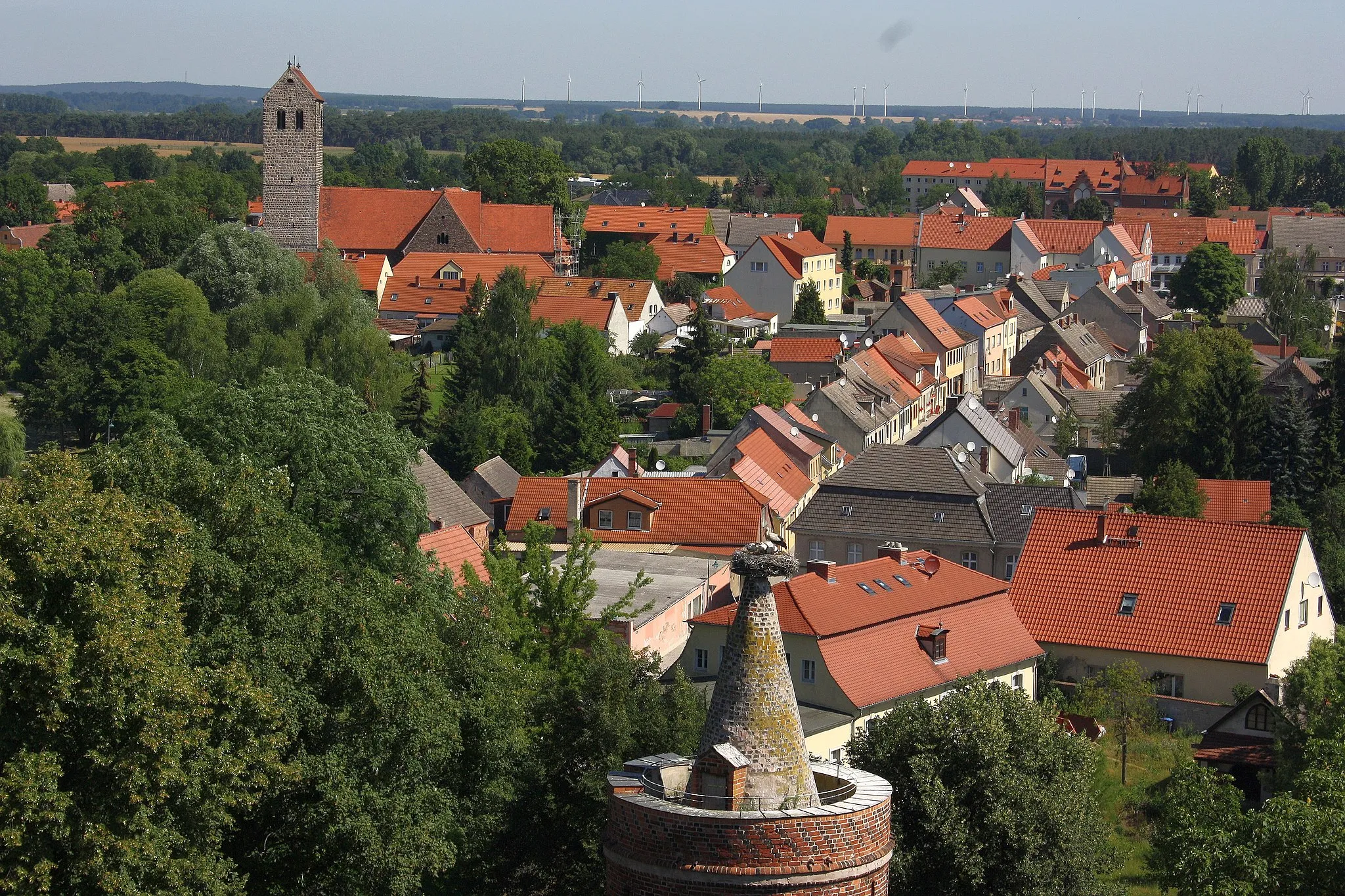 Photo showing: Ziesar erste Erwähnung als " Pritzerbe "  948 - über 1060 Jahre alt