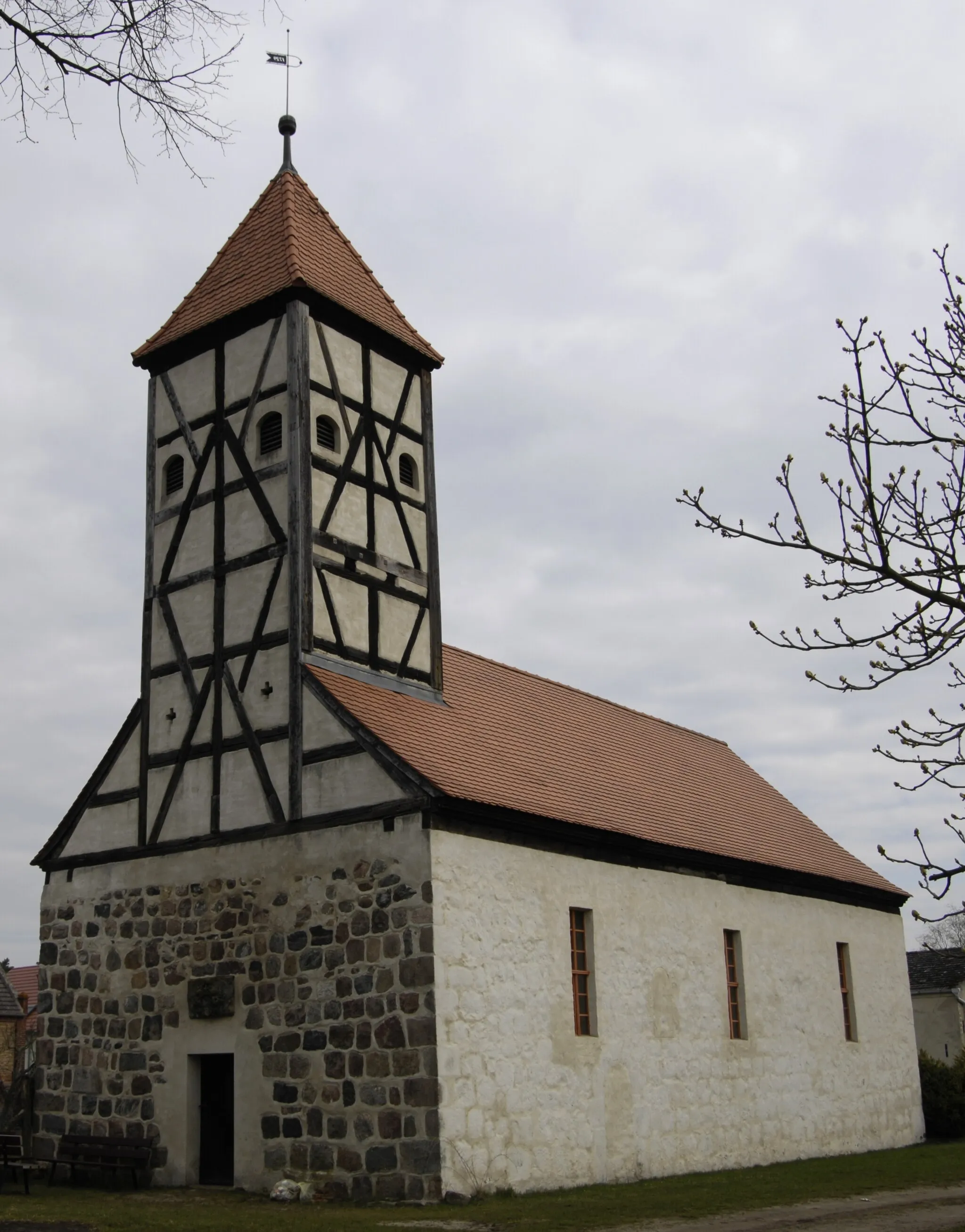 Photo showing: Mahlenzien (Brandenburg) Dorfkirche