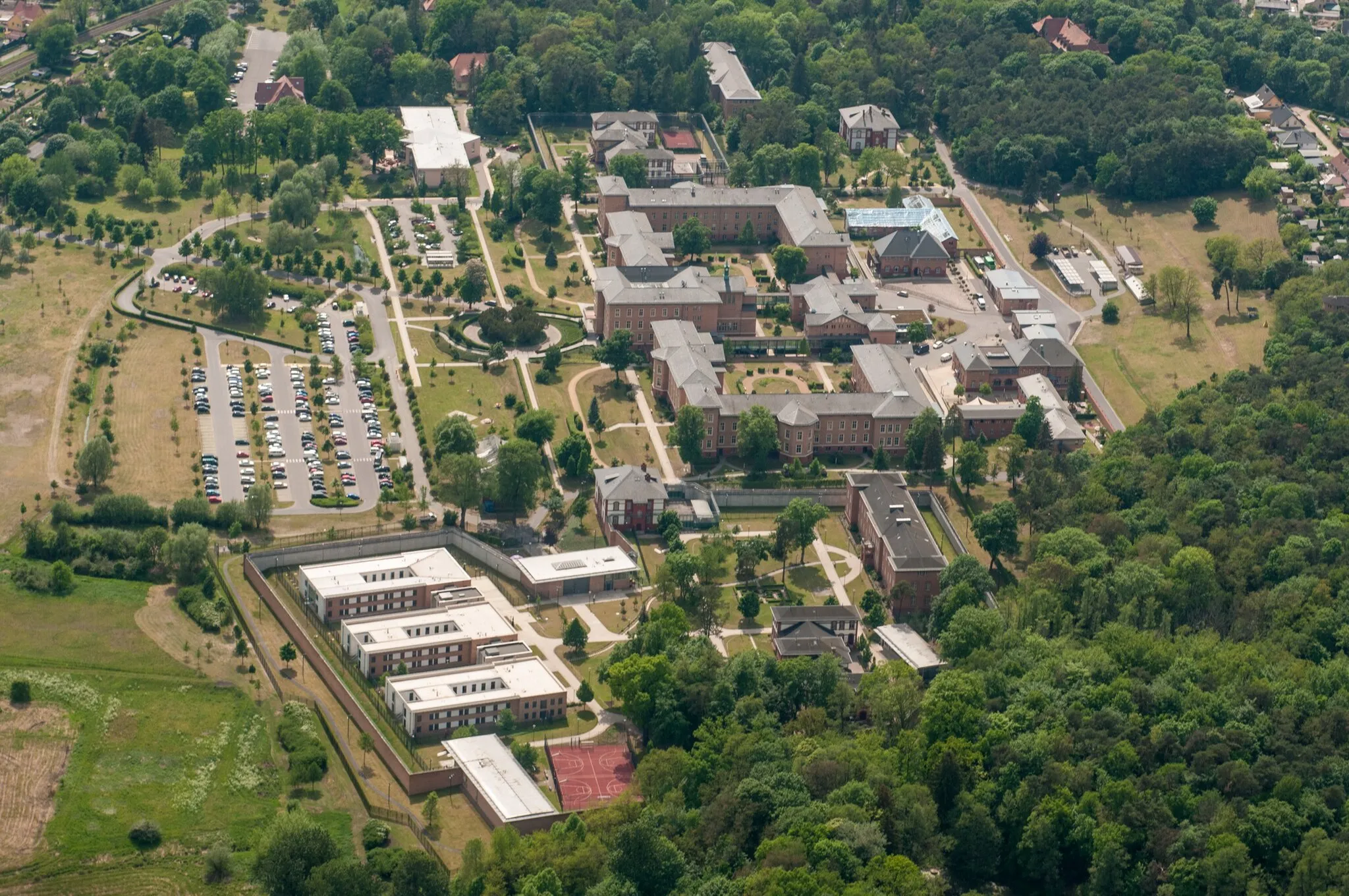 Photo showing: Eberswalde, Martin Gropius Krankenhaus