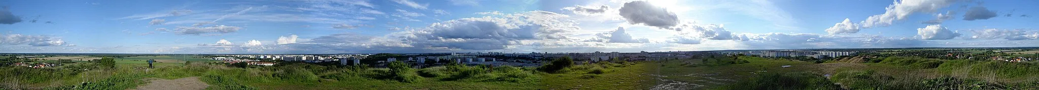 Photo showing: 360° panorama from Ahrensfelder Berge