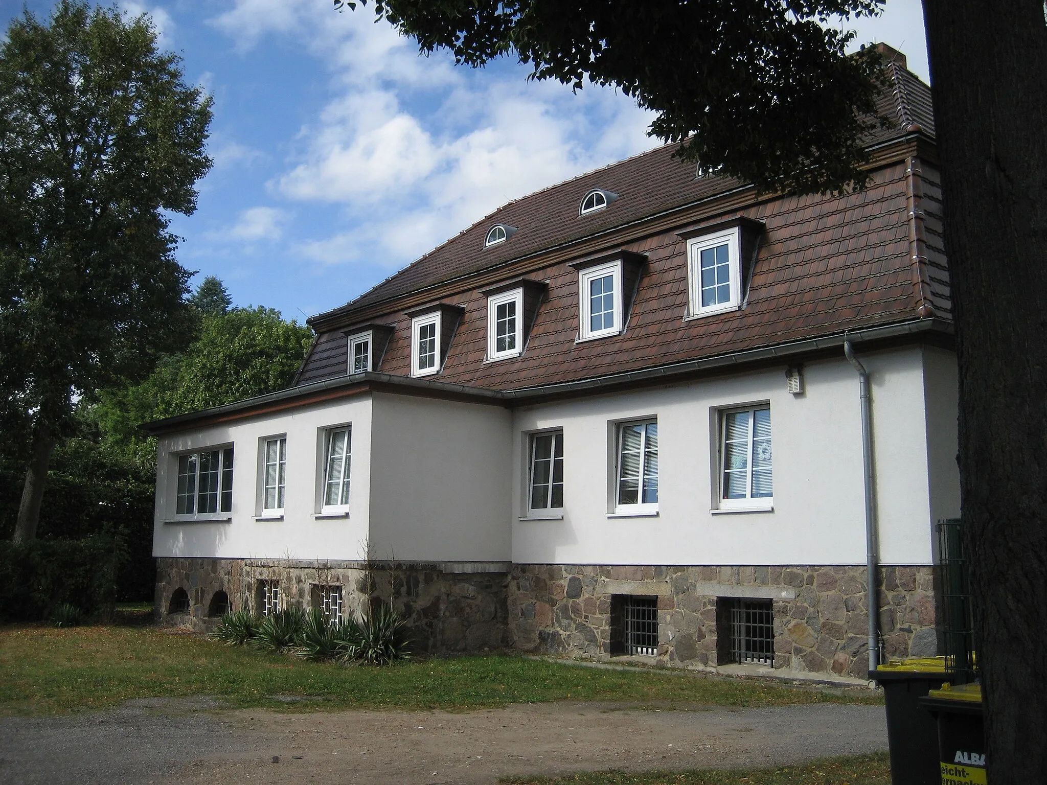 Photo showing: Das Gebäude des Amtes Brüssow.
