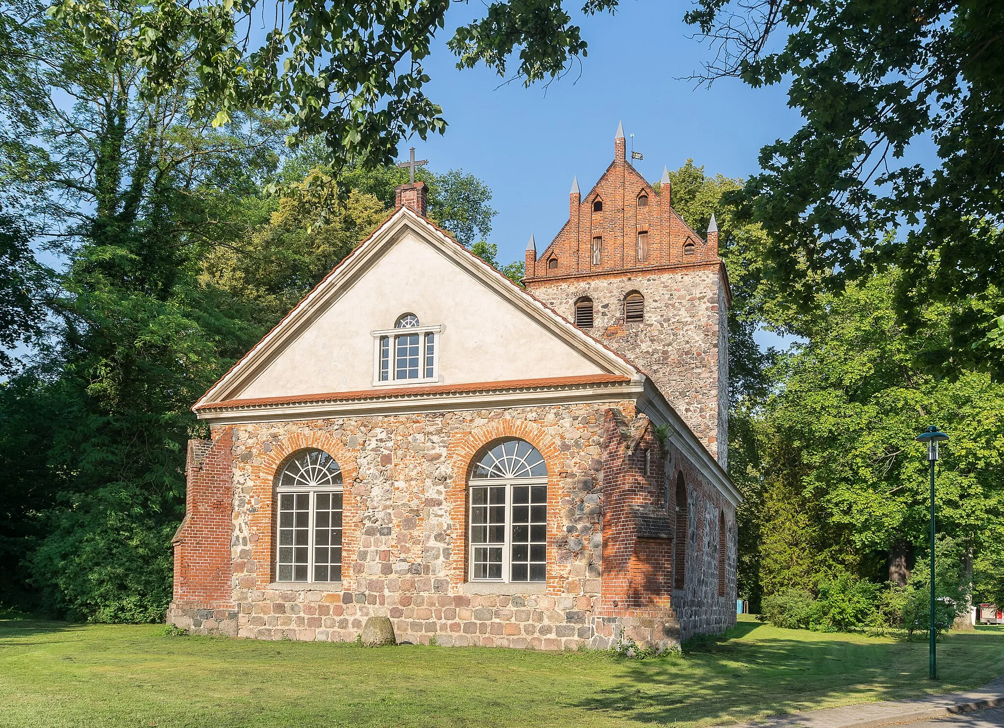 Photo showing: Schlosskirche Müncheberg-Jahnsfelde