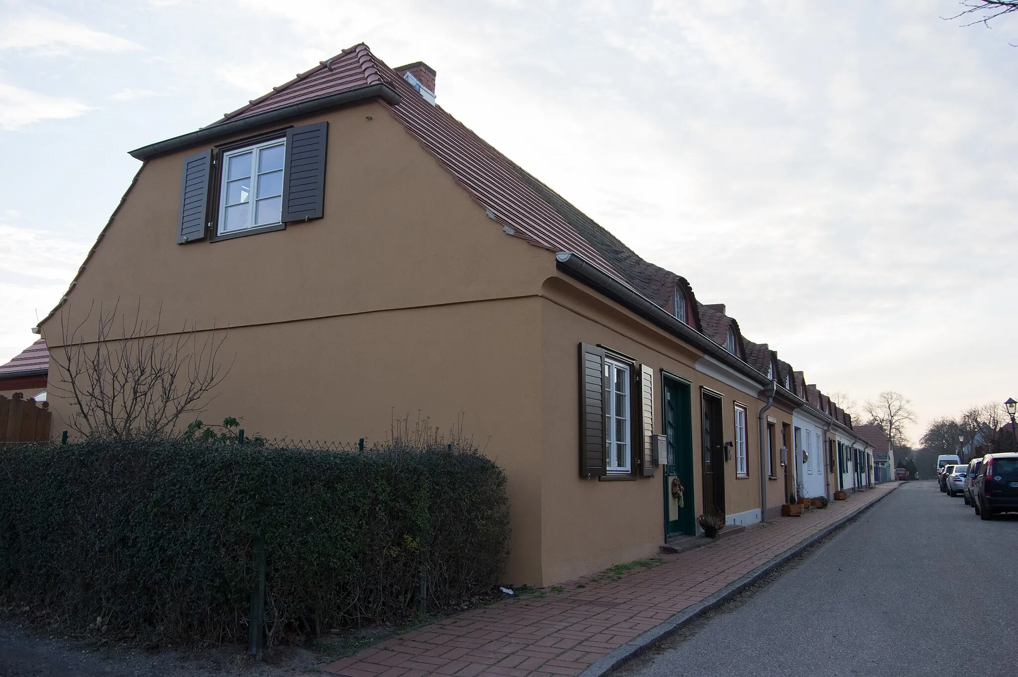 Photo showing: Brandenburg an der Havel, Ortsteil Plaue. Die Gartenstadt steht unter Denkmalschutz.