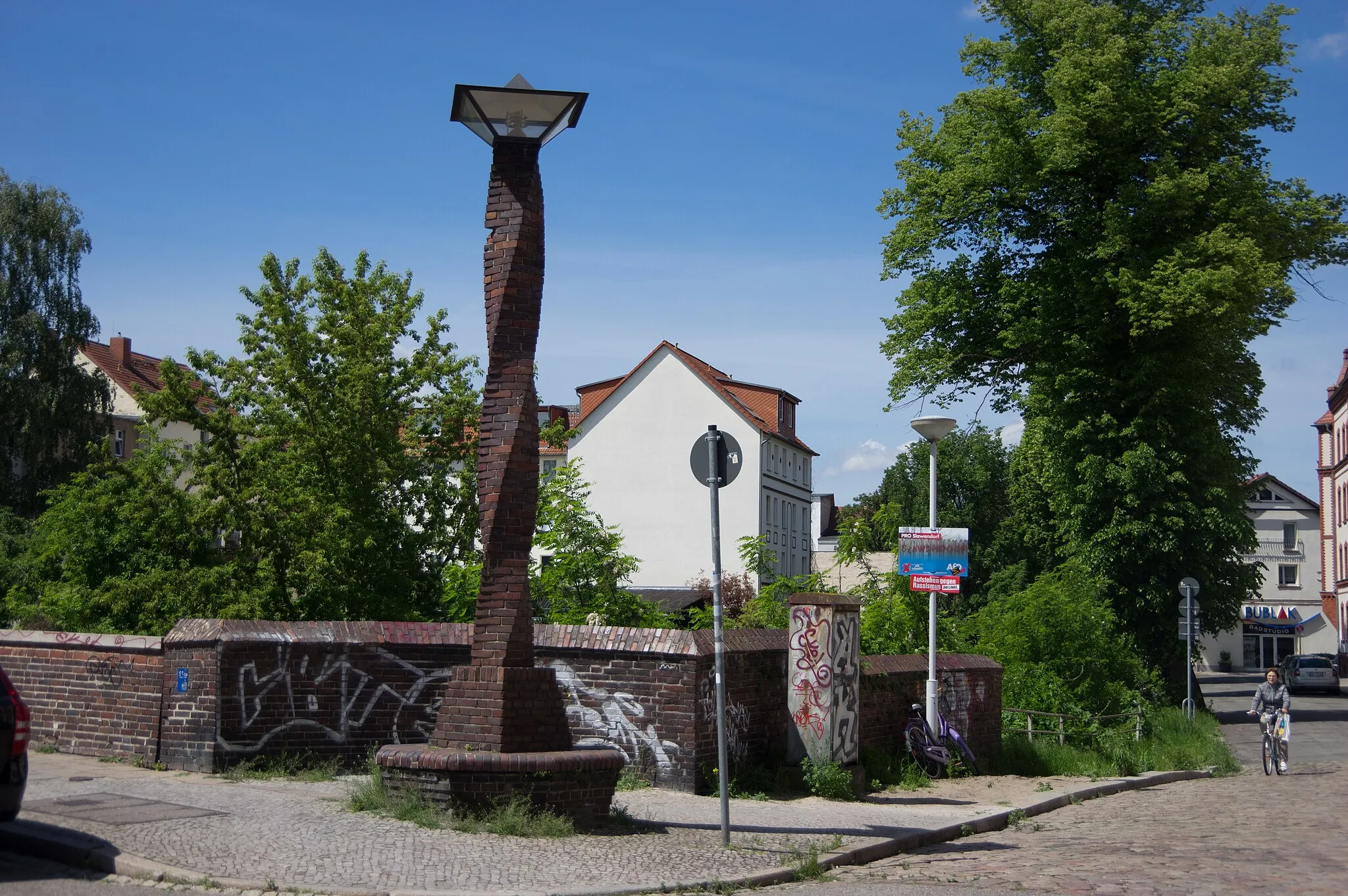 Photo showing: Brandenburg an der Havel in Brandenburg. Das Bild zeigt eine Brücke, die denkmalgeschützt ist.