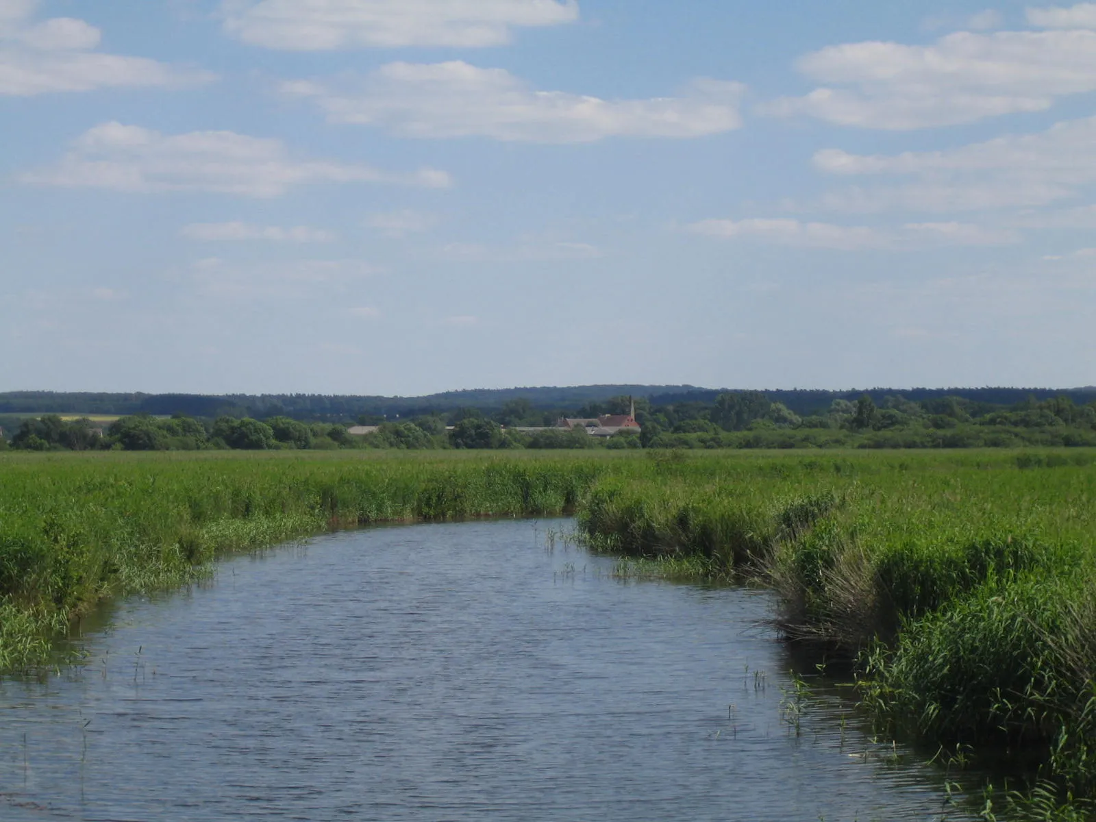 Photo showing: Uckerkanal (Kanal) westlich von Seehausen