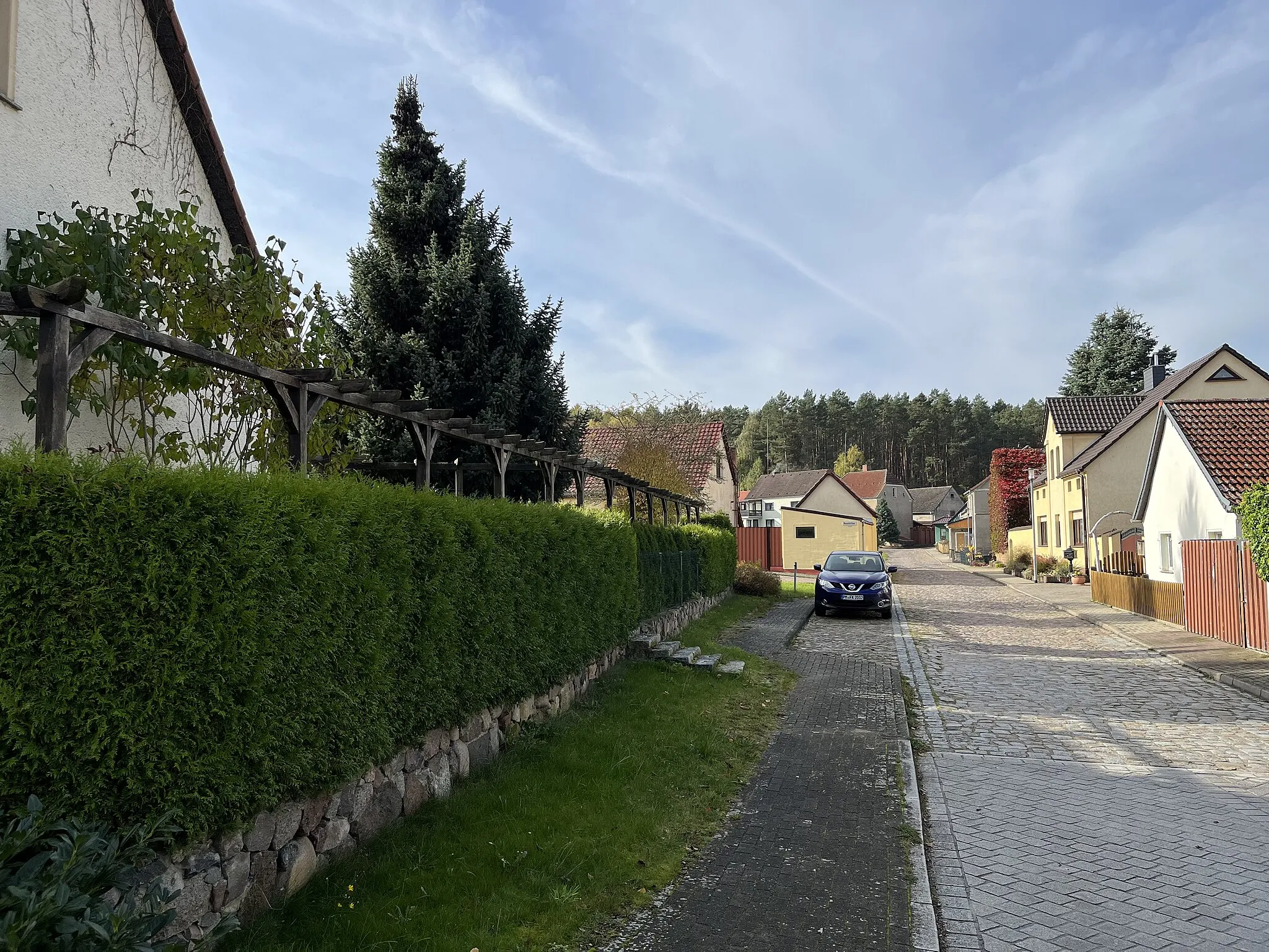 Photo showing: Neuehütten ist ein Ortsteil der Gemeinde Wiesenburg/Mark im Landkreis Potsdam-Mittelmark in Brandenburg